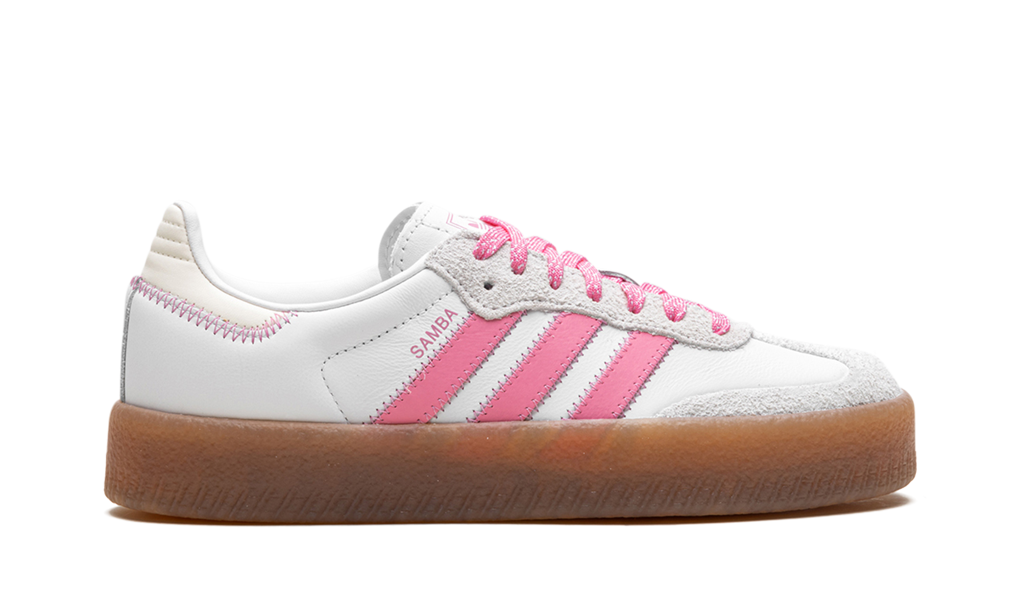 adidas sambae cloud white bliss pink women s+IE9109+right view