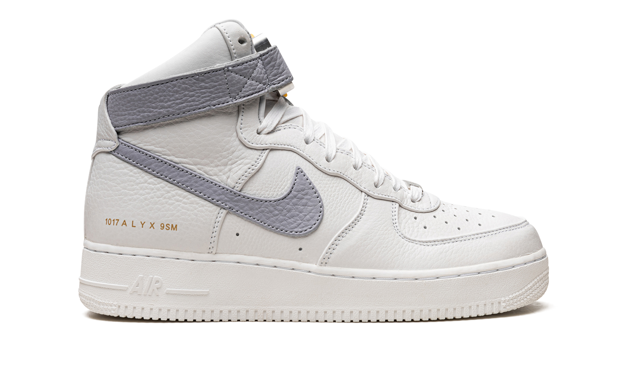 nike air force 1 high 1017 alyx 9sm white grey+CQ4018-104+right view