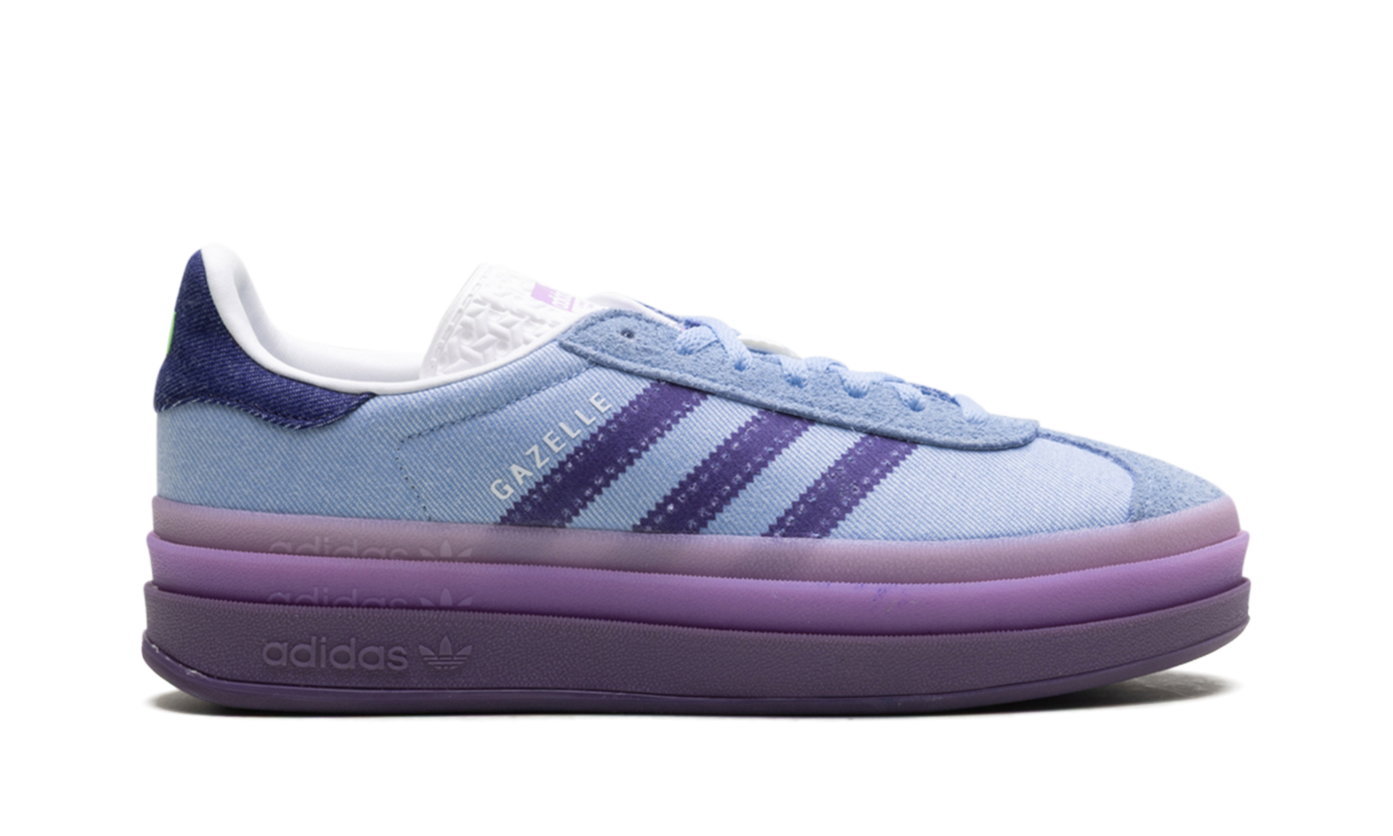 adidas gazelle bold kseniaschnaider denim women s+IG4339+right view
