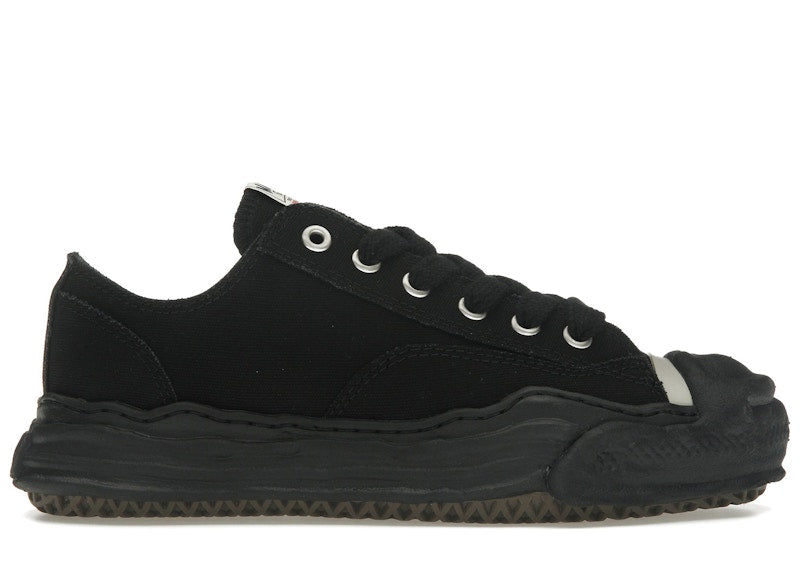 Maison Mihara Yasuhiro Hank OG Sole Canvas Low Black Black