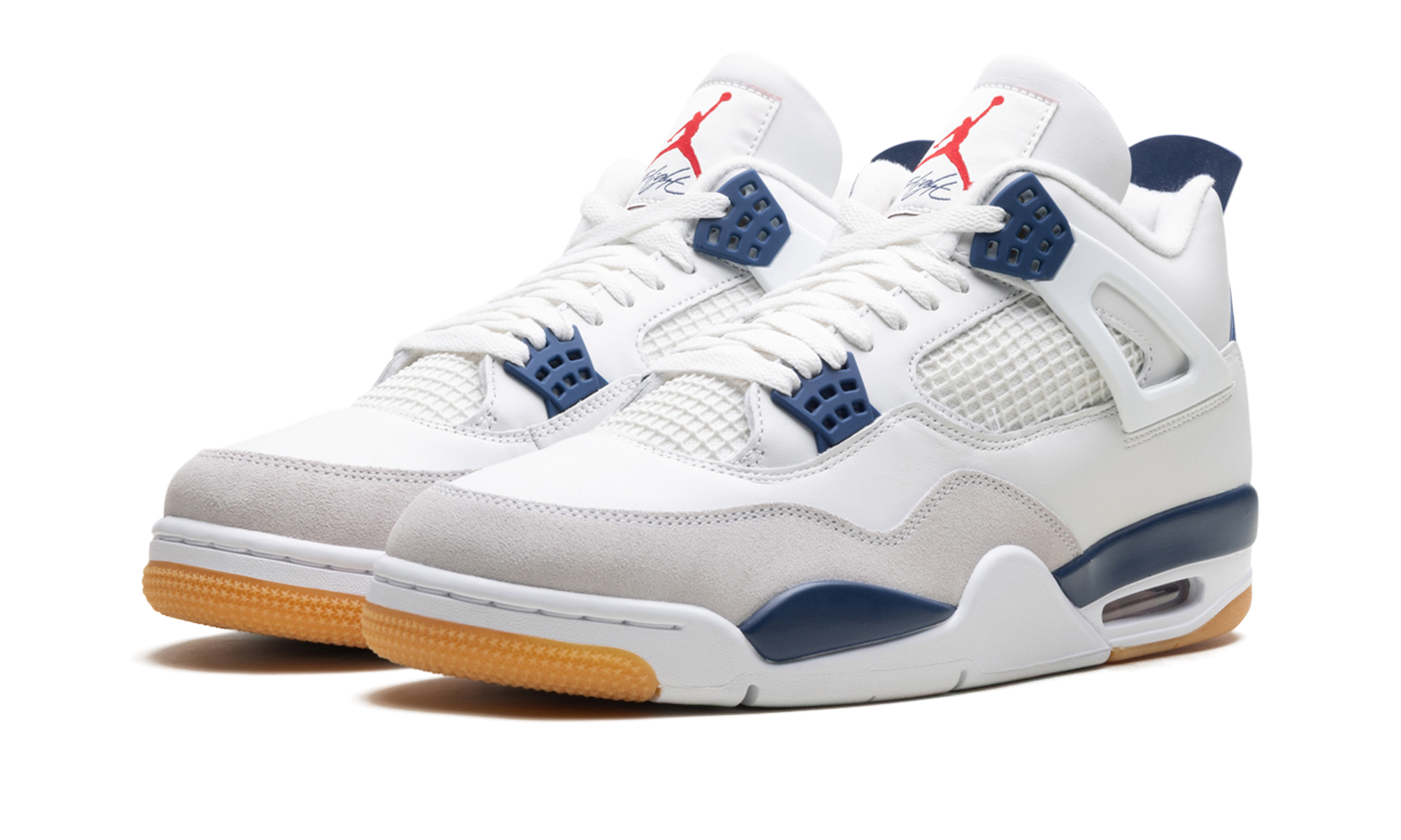 jordan 4 retro sb navy+DR5415-100+diagnol left view