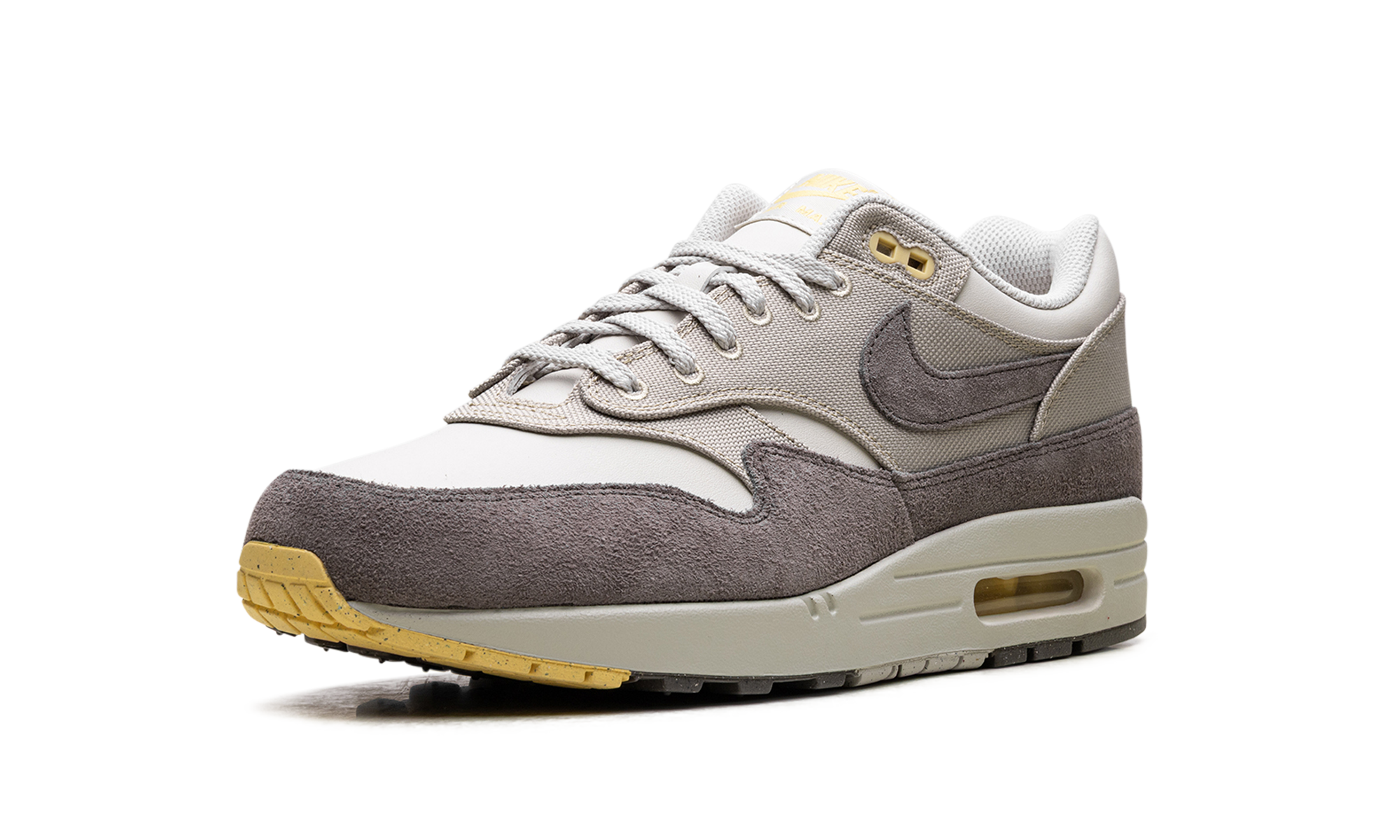nike air max 1 premium cave stone+IB6390-001+left diagnol single view