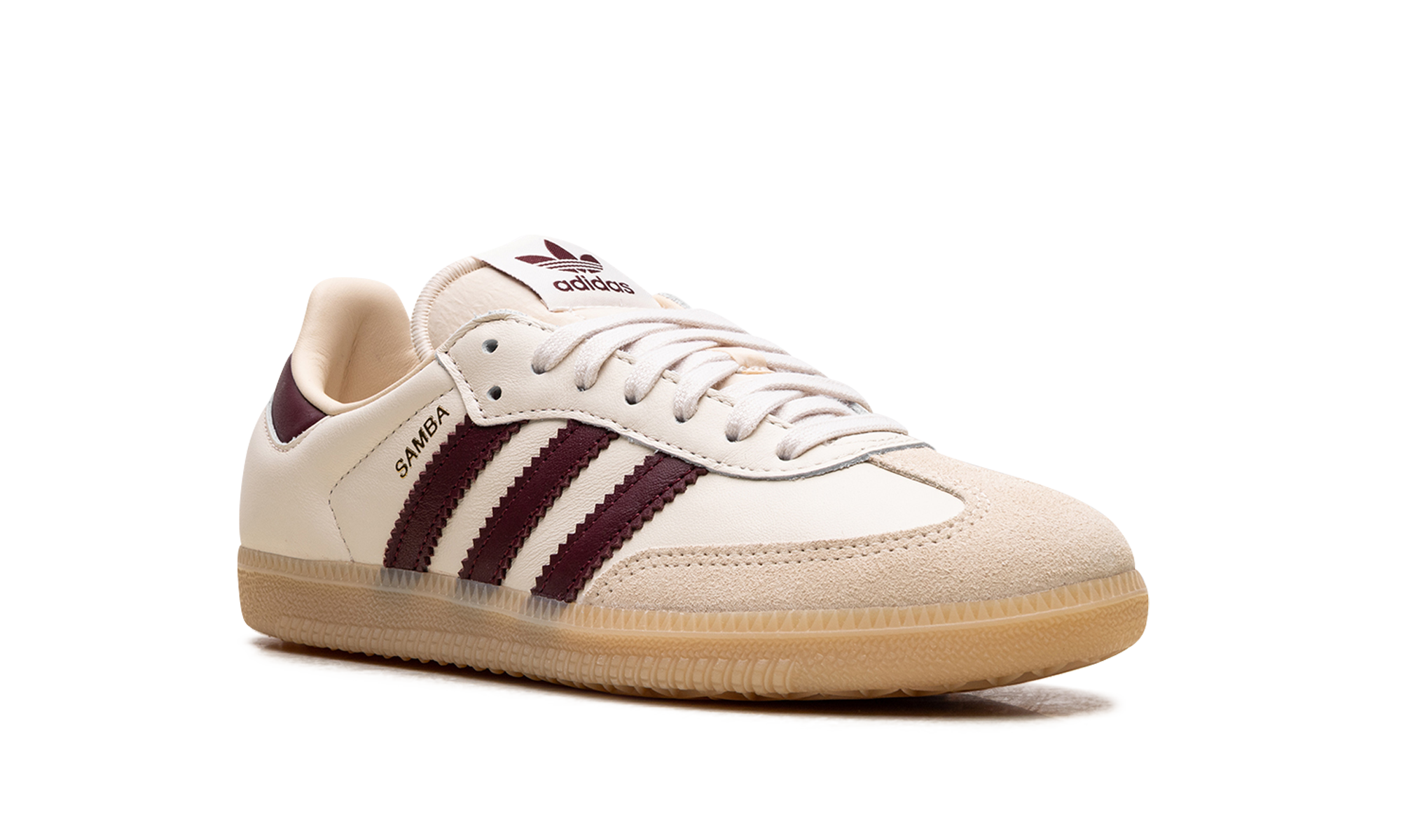 adidas samba og wonder white shadow red+JS3830+diagnol right view