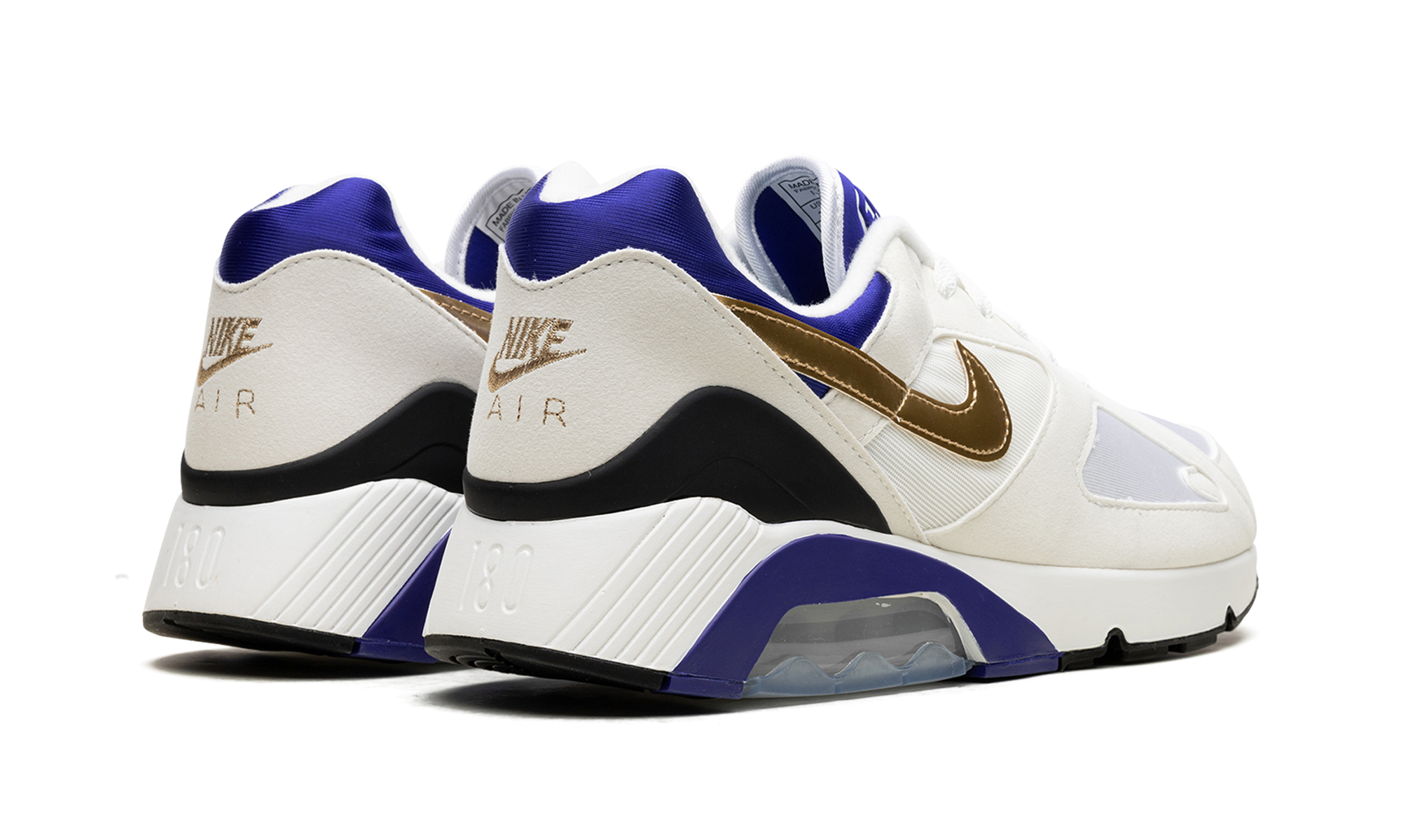 nike air max 180 summit white concord+FJ9259-101+diagnol right behind view