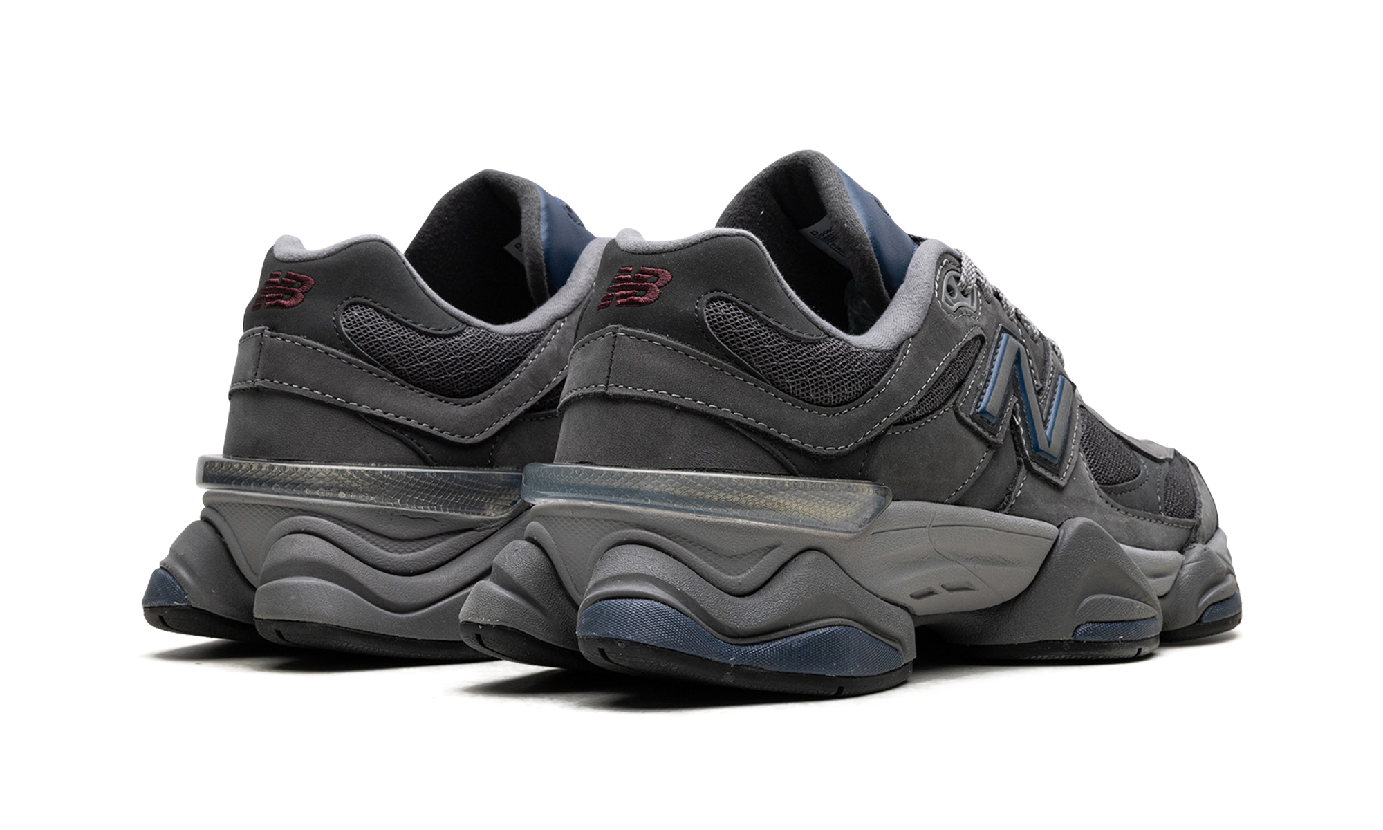 new balance 9060 castlerock+U9060ECC+diagnol right behind view