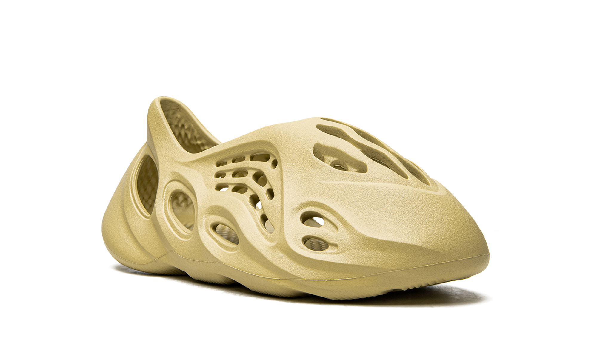 adidas yeezy foam rnnr sulfur+GV6775+diagnol right view