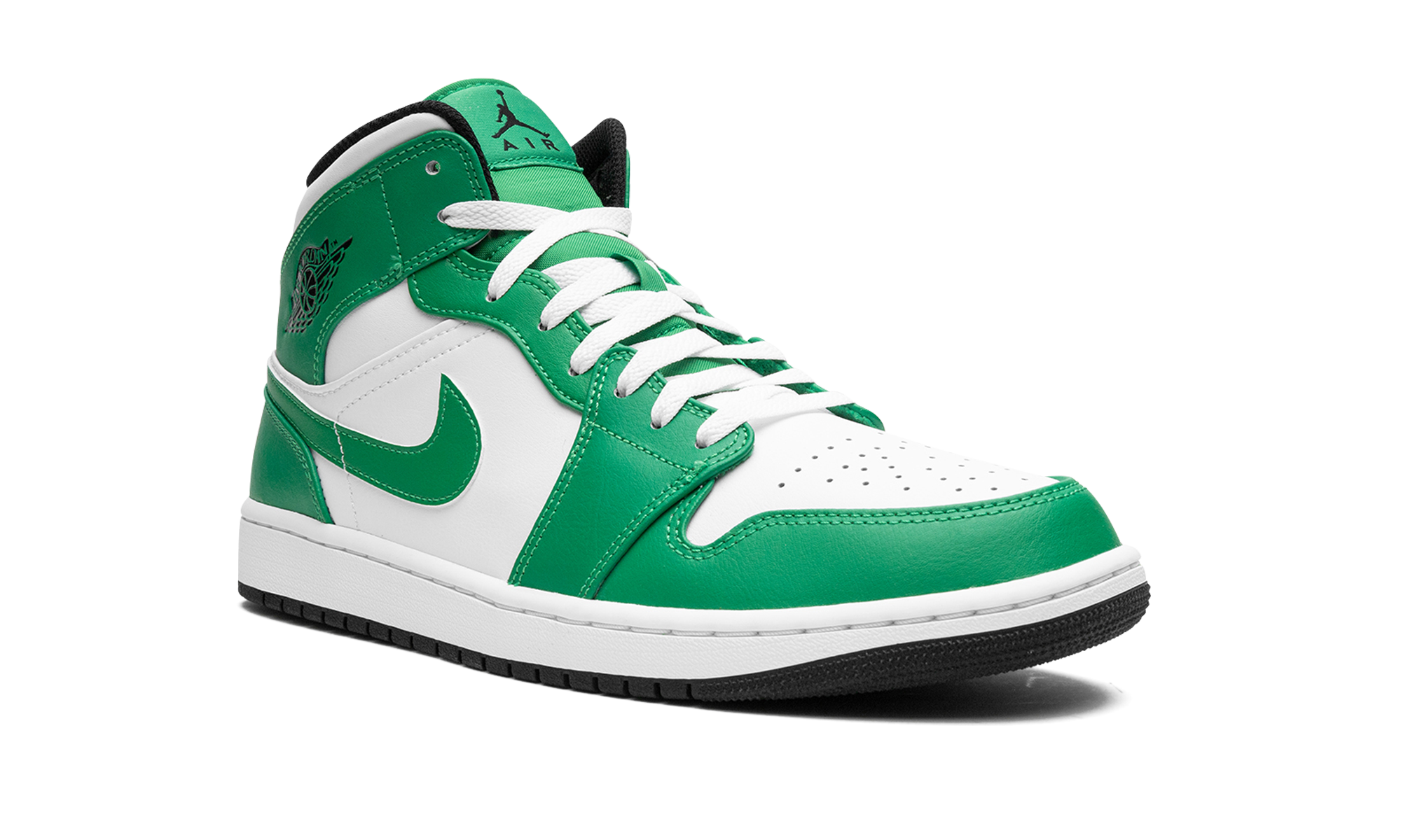 jordan 1 mid lucky green+DQ8426-301+diagnol right view