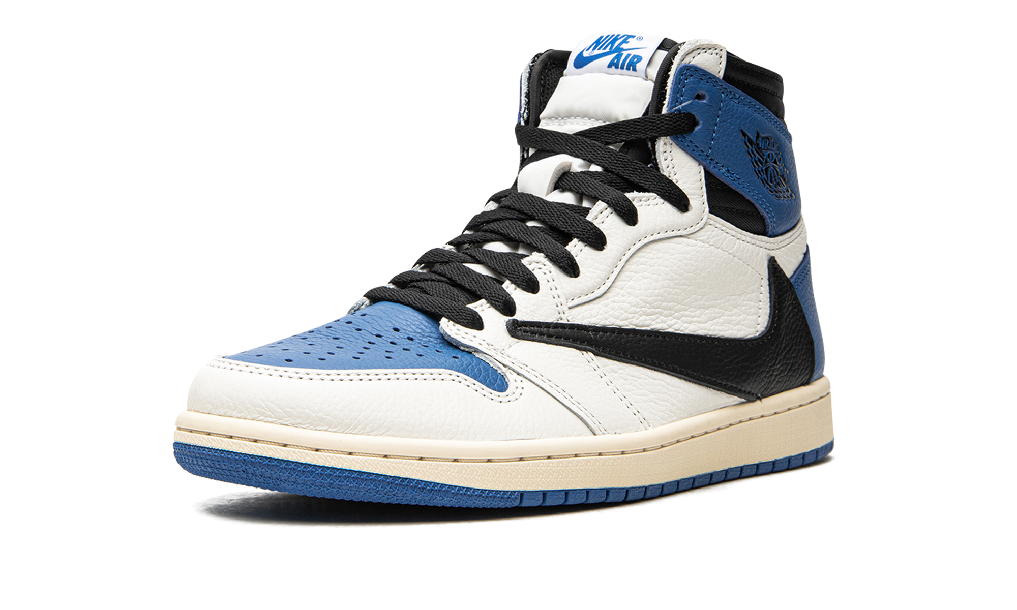 jordan 1 retro high og sp fragment x travis scott+DH3227-105+left diagnol single view