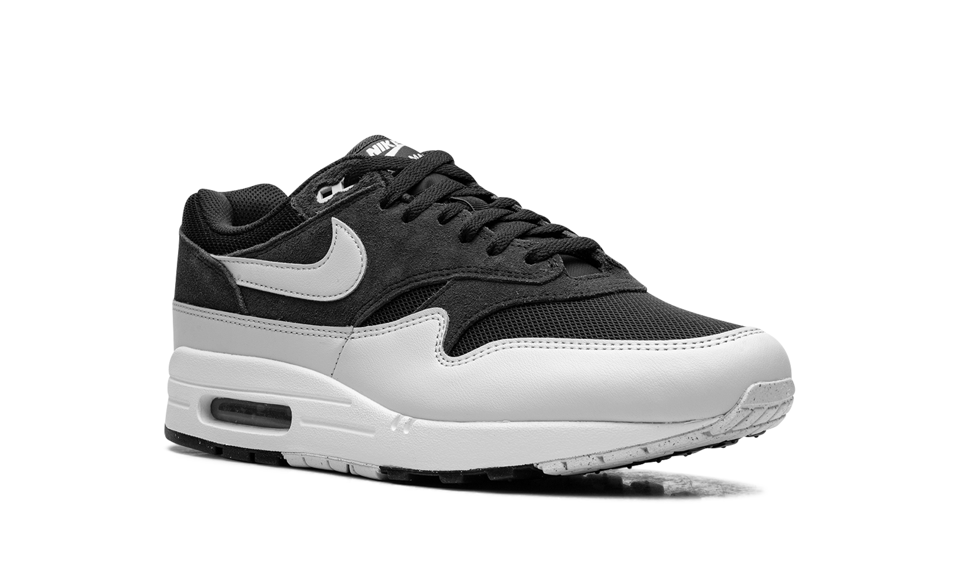 nike air max 1 essential off noir vast grey+FZ5808-007+diagnol right view