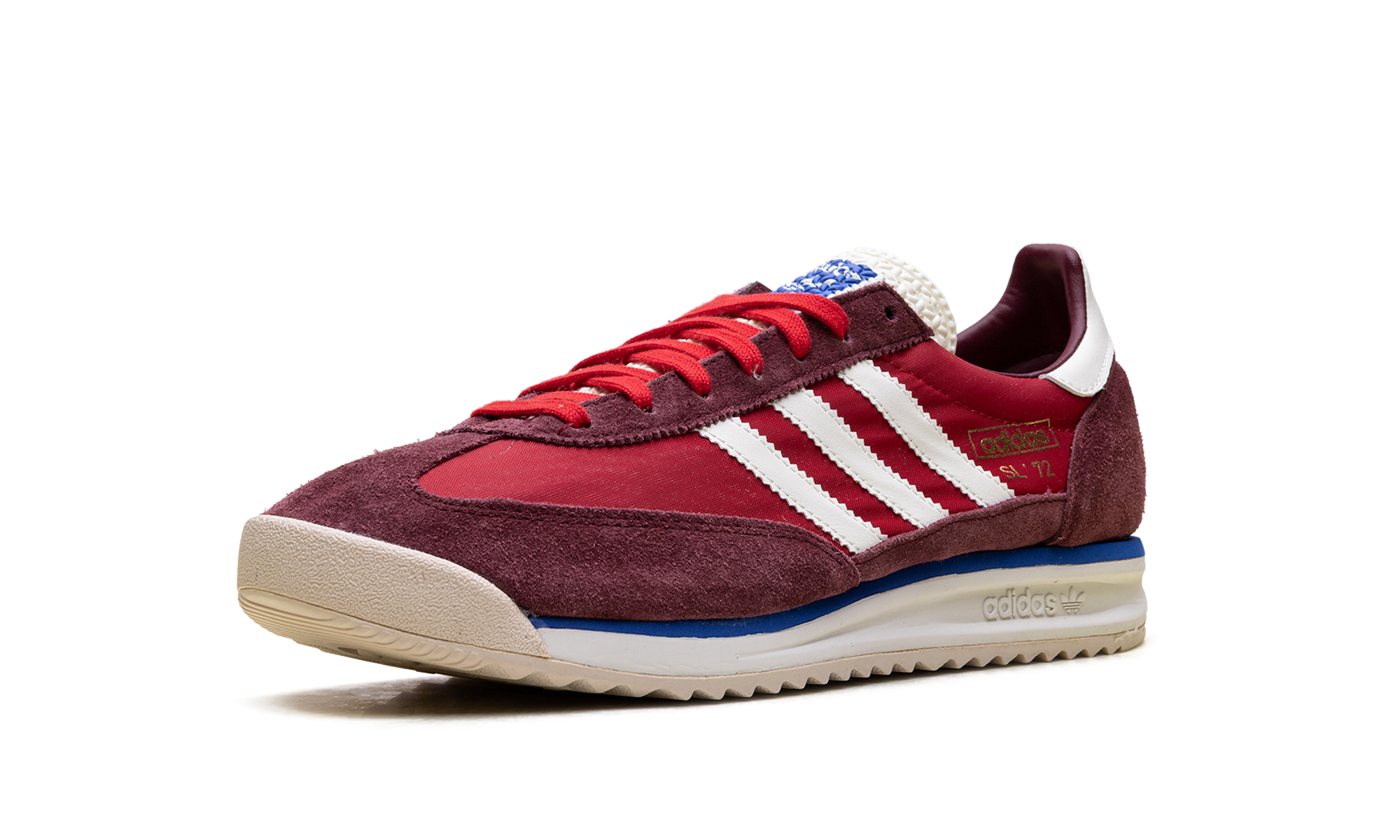 adidas sl 72 rs shadow red+JI1280+left diagnol single view