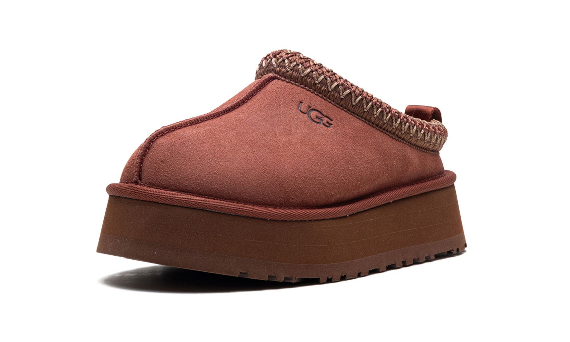 ugg tazz slipper red jasper women s+1122553-RDJ+left diagnol single view