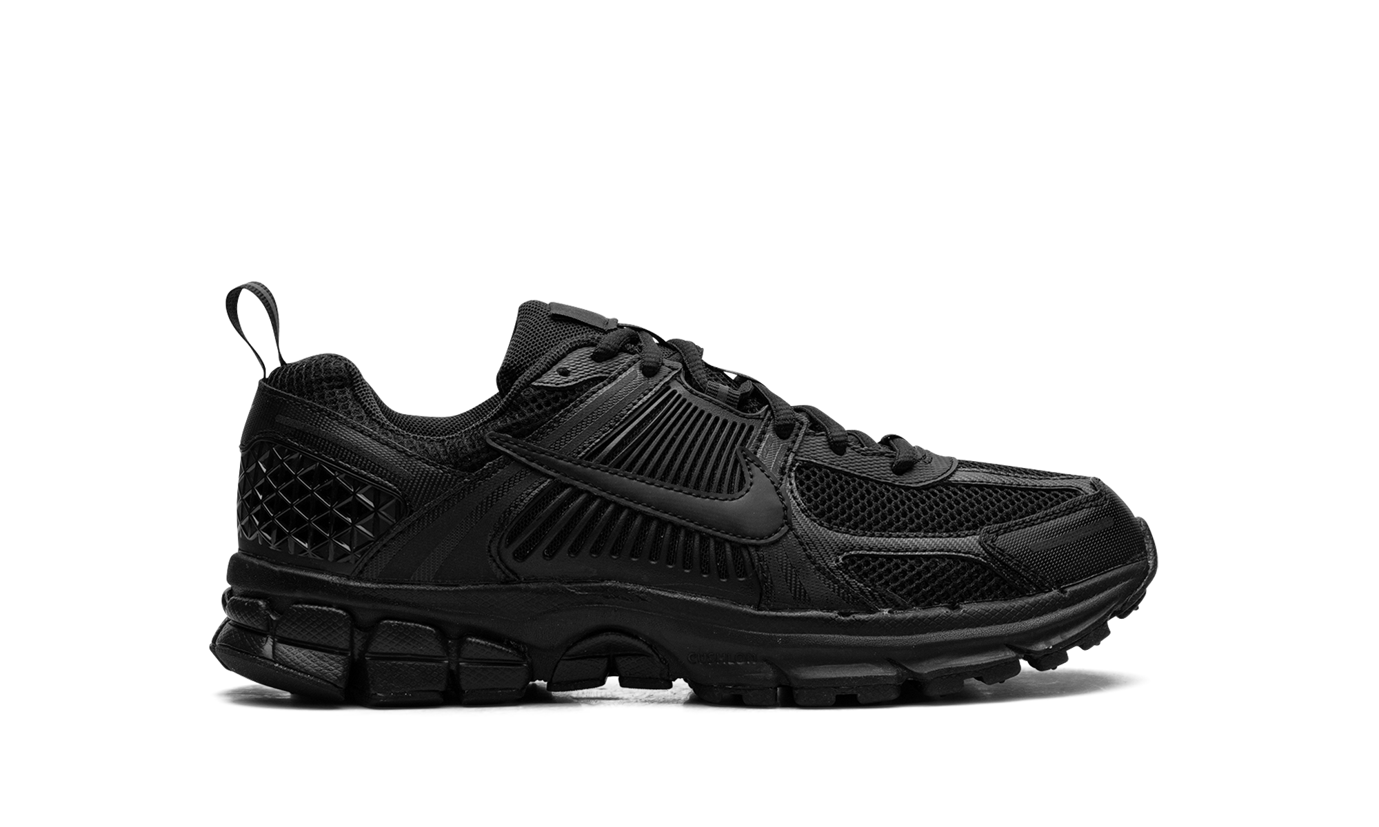 nike zoom vomero 5 triple black gs+HF6998-001+right view