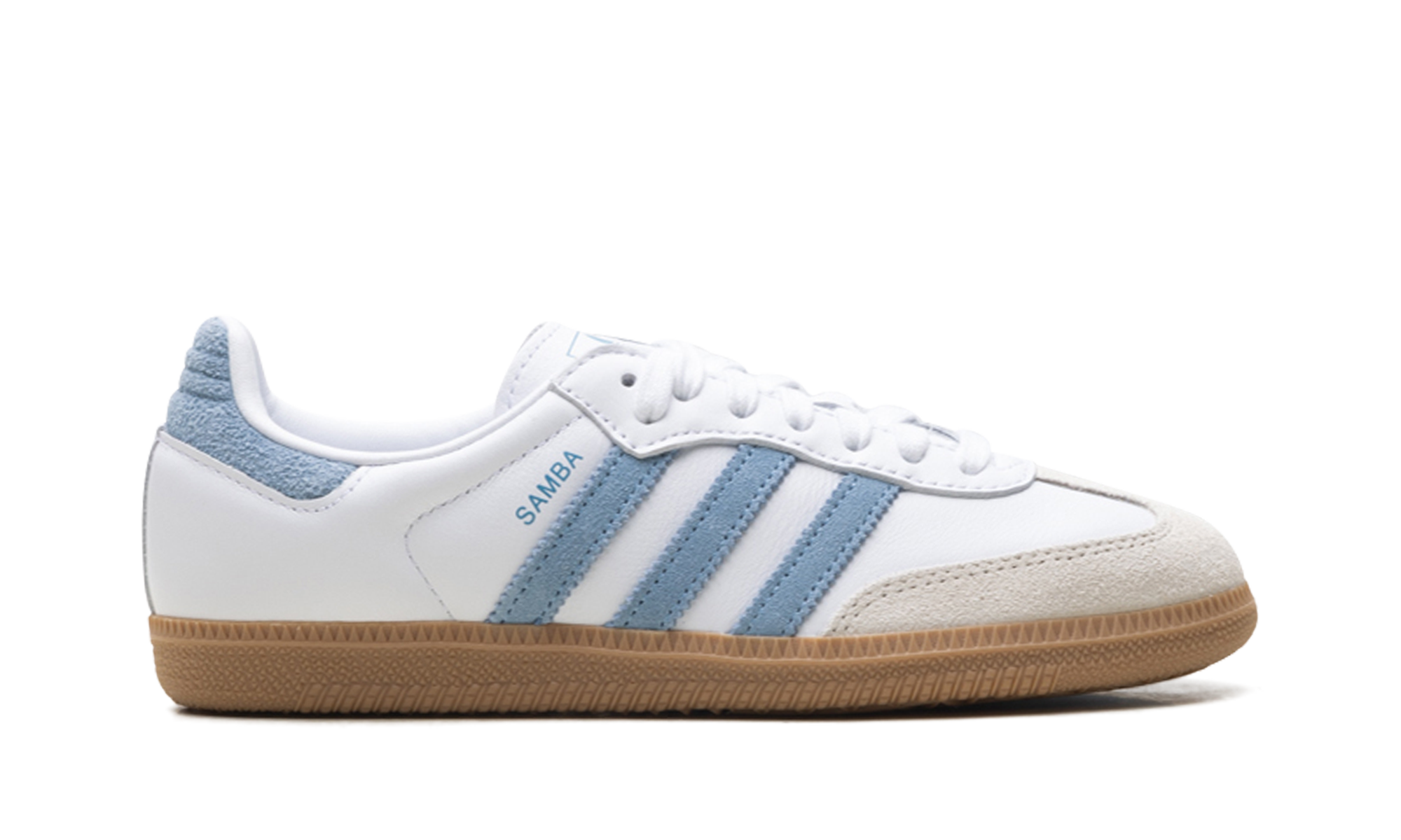 adidas samba og white alumina ash blue women s+JS1391+right view