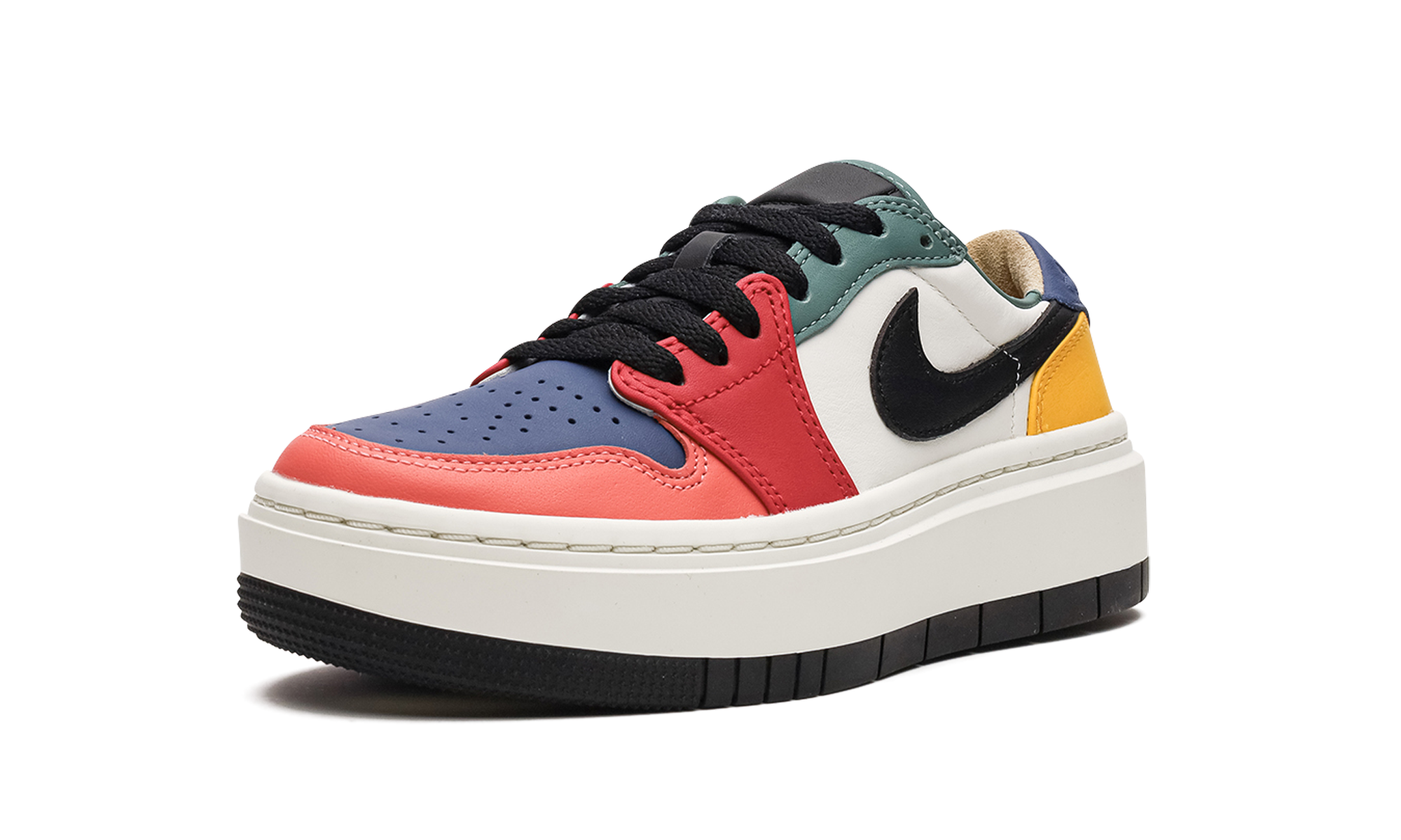 jordan 1 elevate low se multi color women s+DX3951-100+left diagnol single view
