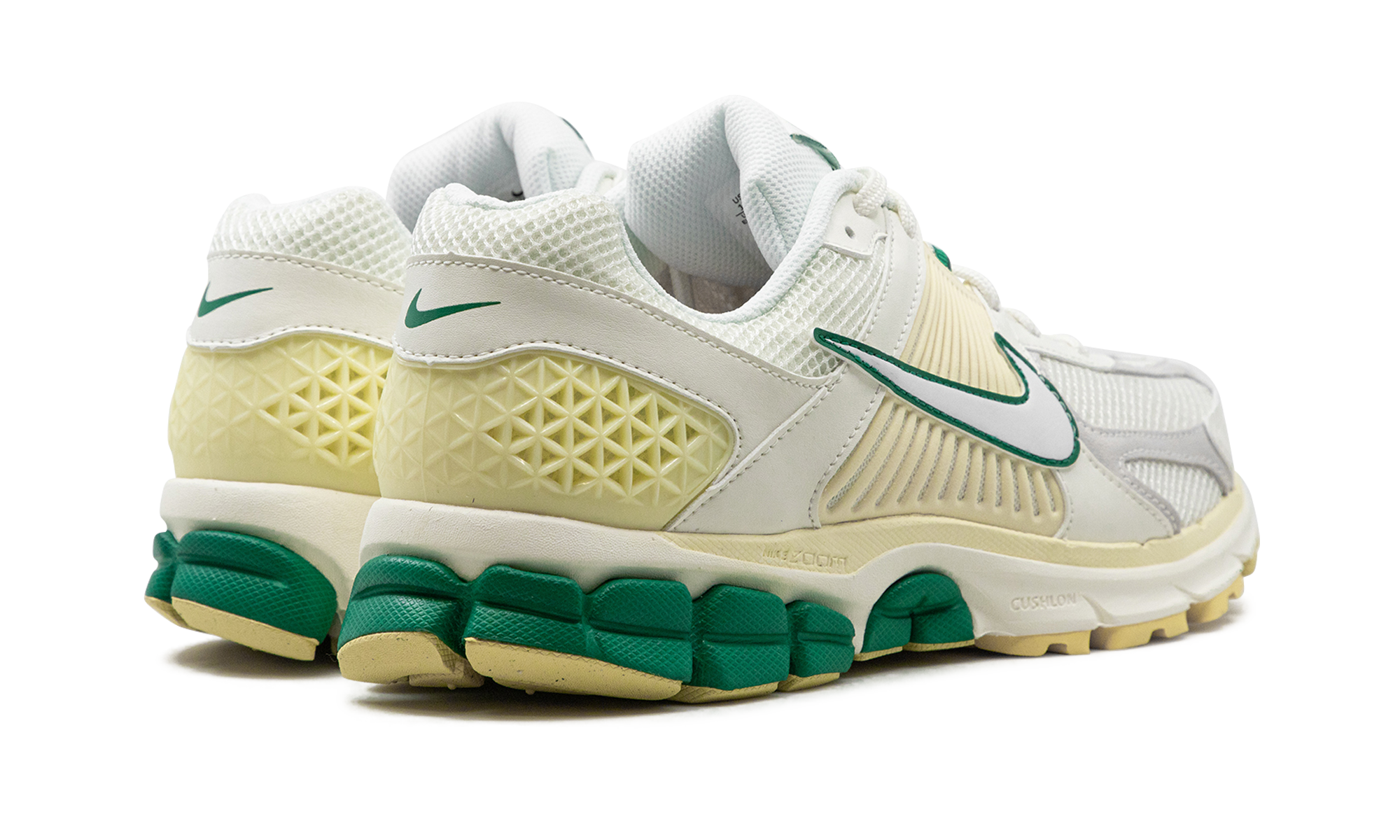 nike zoom vomero 5 malachite alabaster+FN8361-100+diagnol right behind view