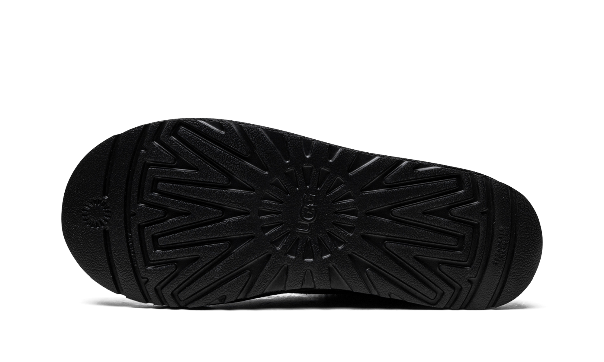 ugg tasman slipper black+5950-BLK+bottom view