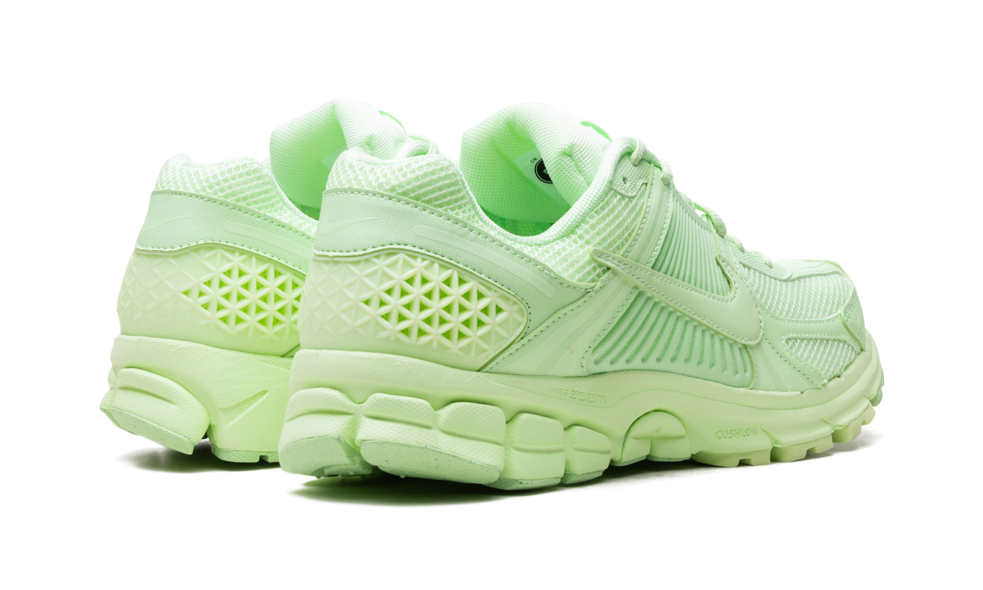 nike zoom vomero 5 vapor green+HF5493-301+diagnol right behind view