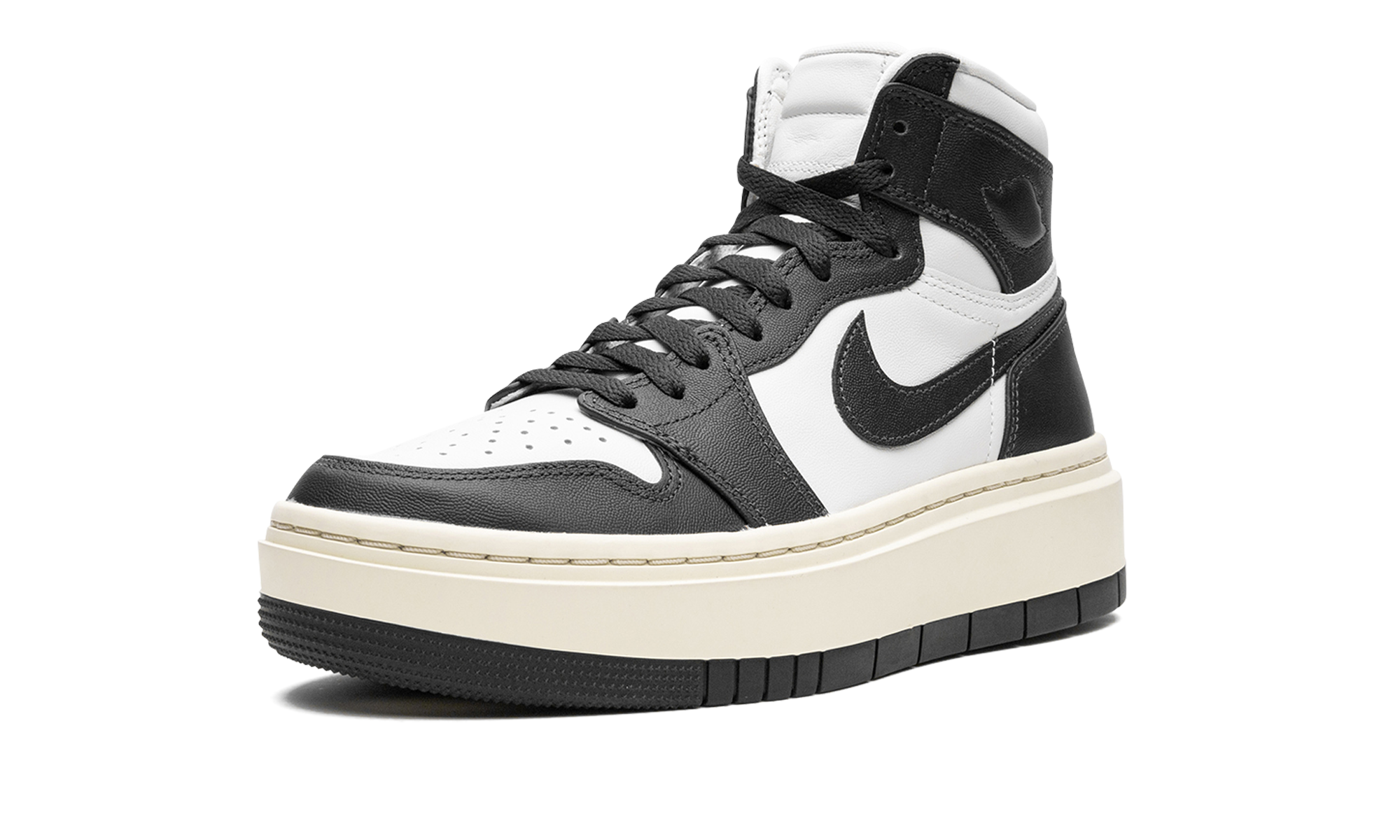 jordan 1 elevate high summit white dark ash women s+DN3253-100+left diagnol single view