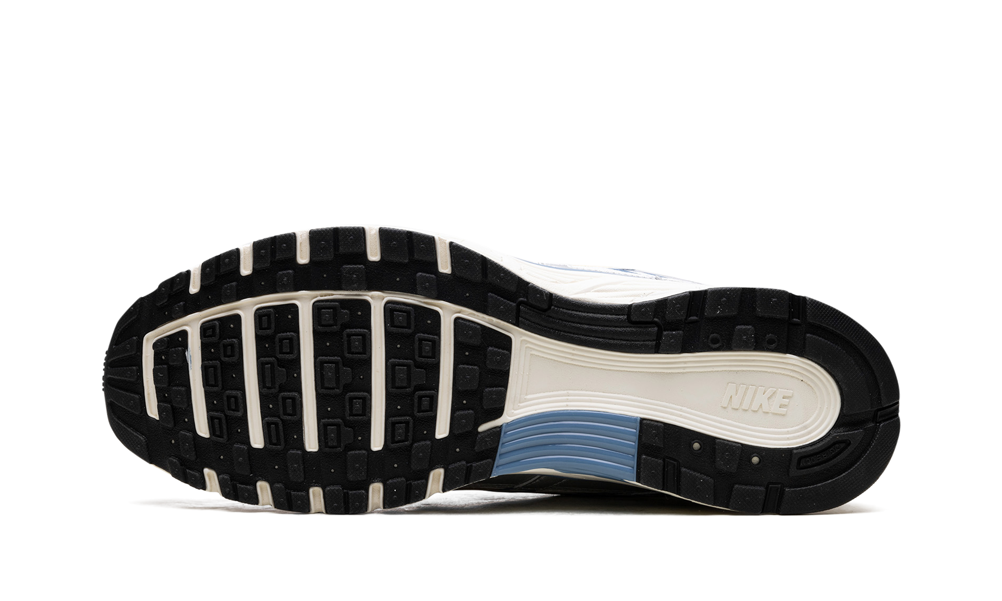 nike p 6000 metallic silver aegean storm+HJ7246-100+bottom view