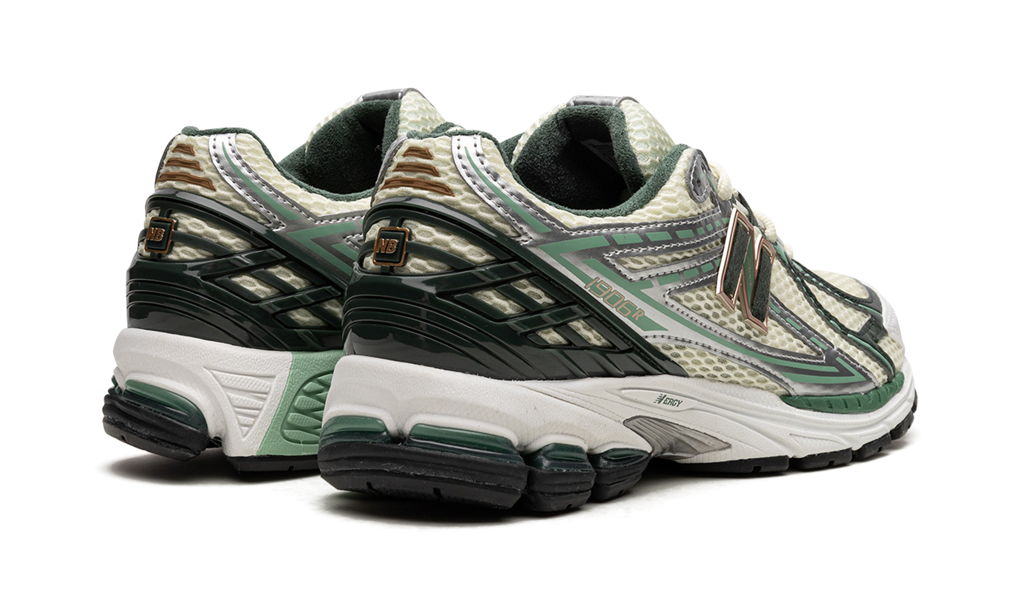 new balance 1906r aime leon dore jade+M1906RL1+diagnol right behind view