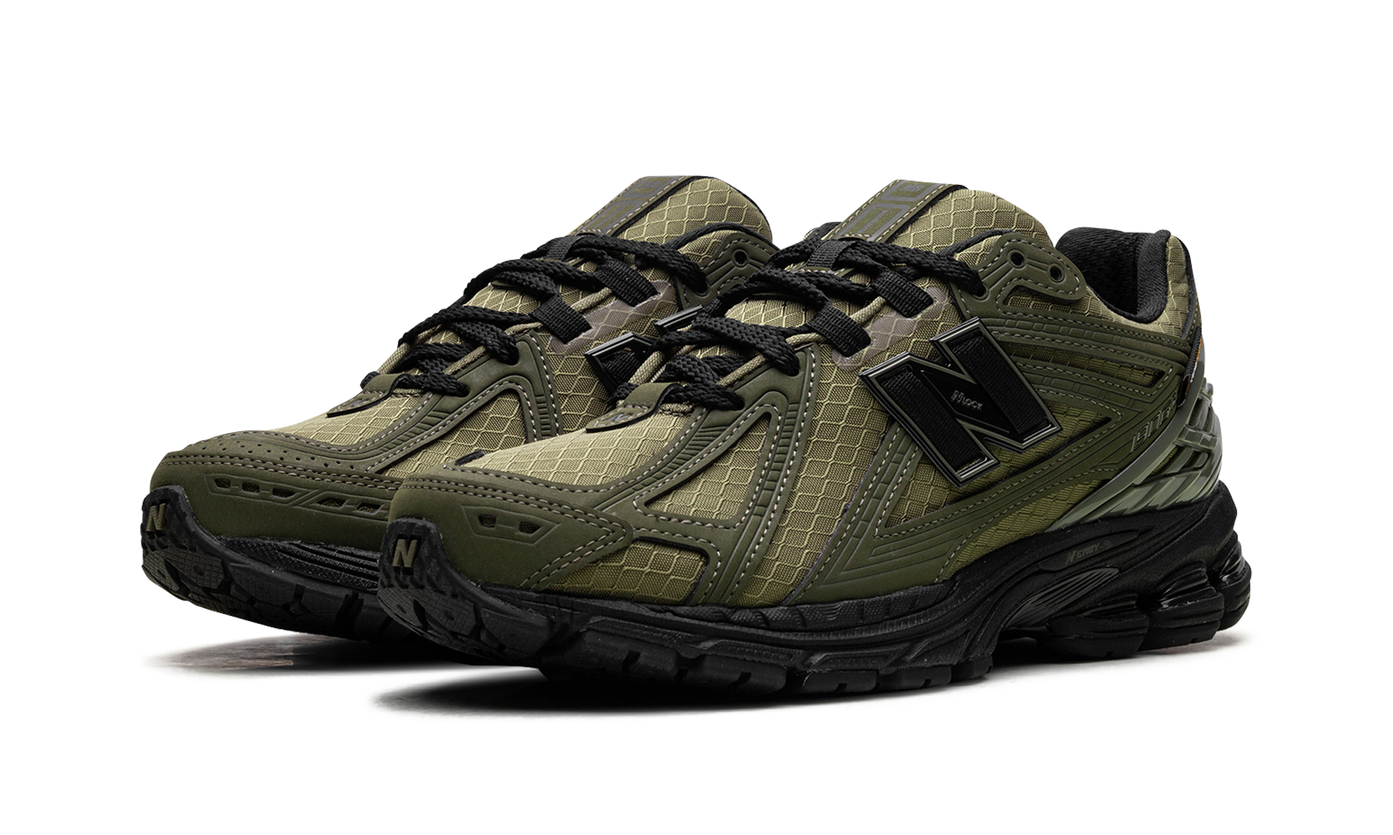 new balance 1906r cordura dark camo green+M1906RWA+diagnol left view