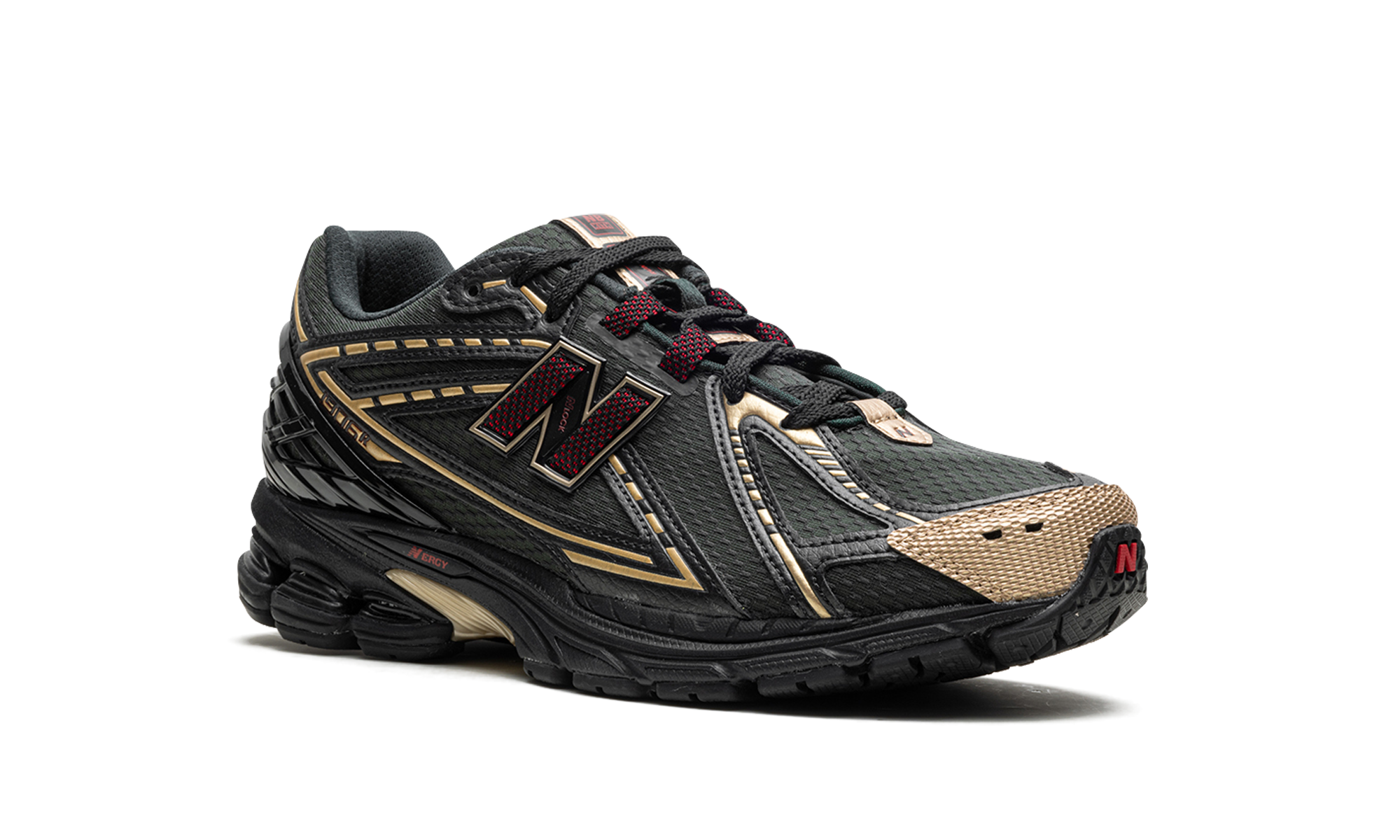 new balance 1906r kith black+M1906RKS+diagnol right view