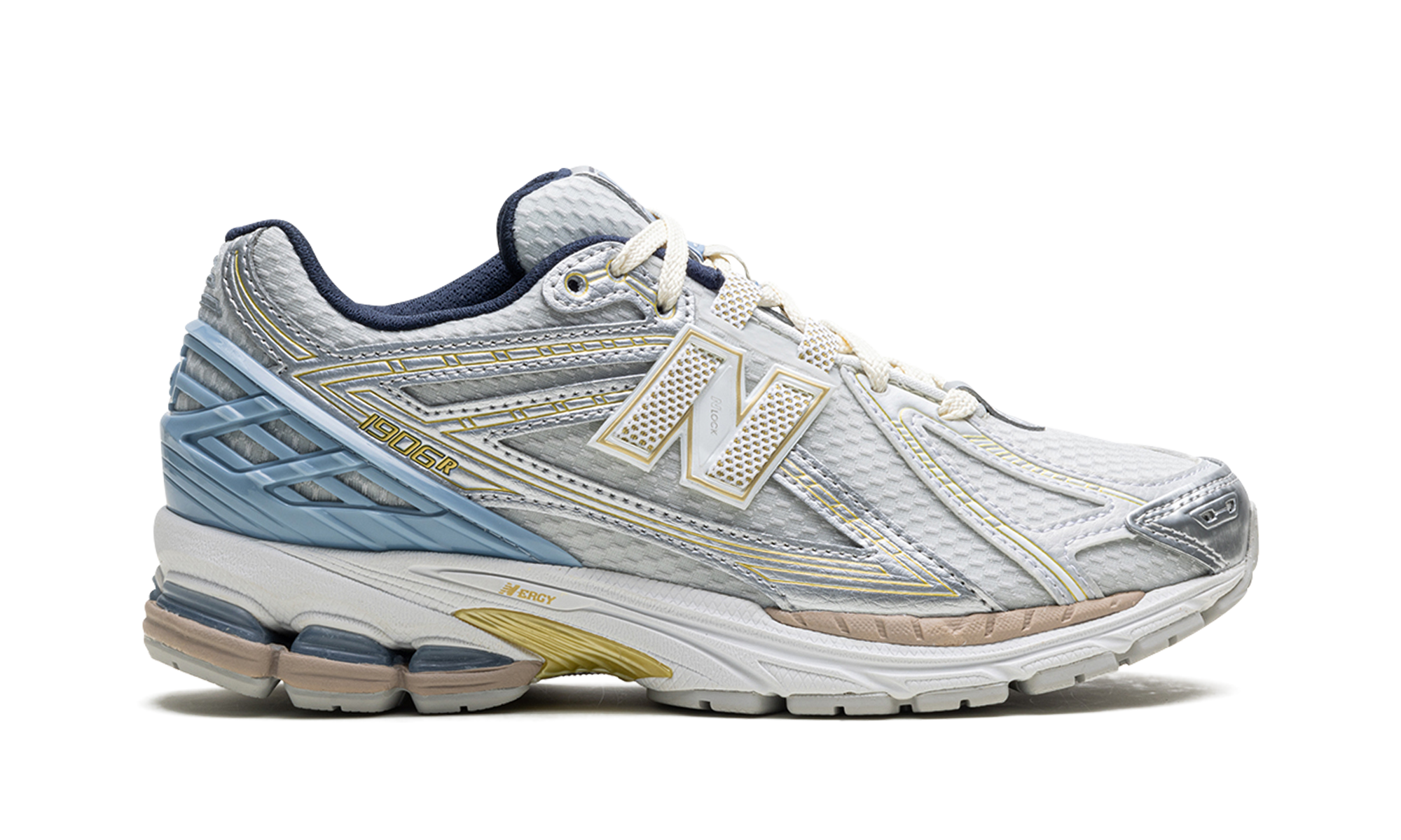 new balance 1906r kith white+M1906RKC+right view