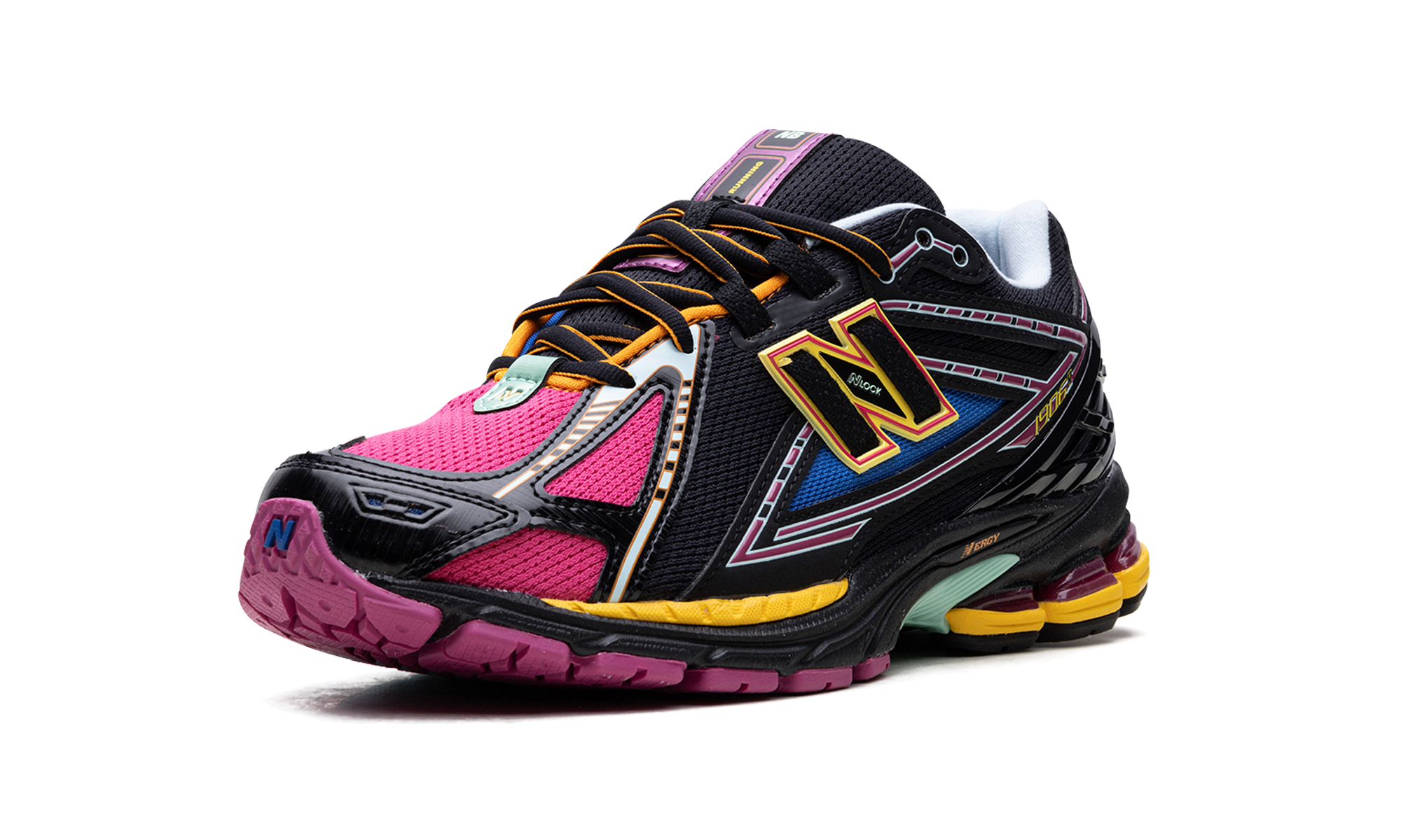 new balance 1906r neon nights+M1906RCP+left diagnol single view