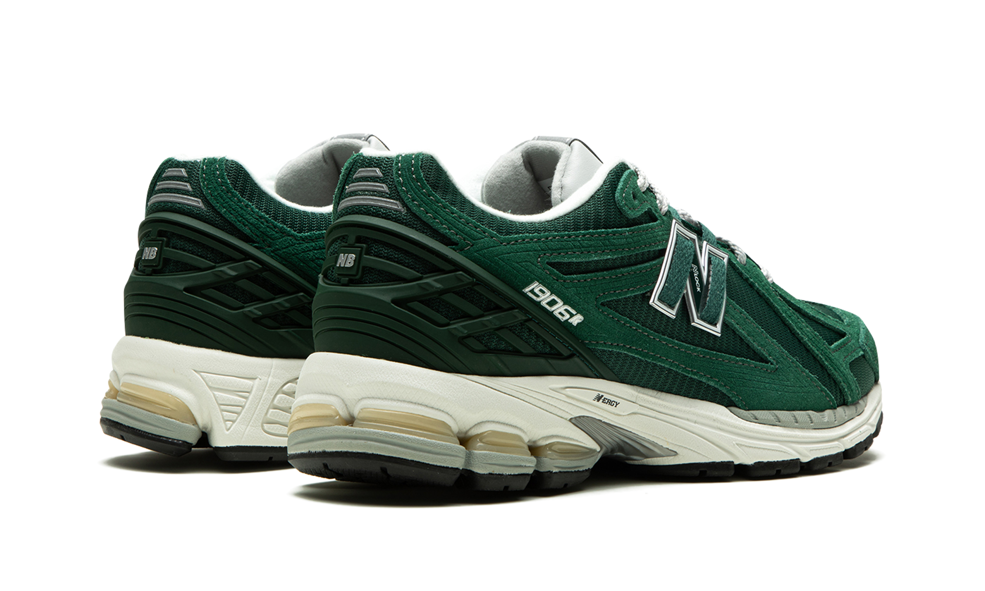new balance 1906r nightwatch green+M1906RX+diagnol right behind view