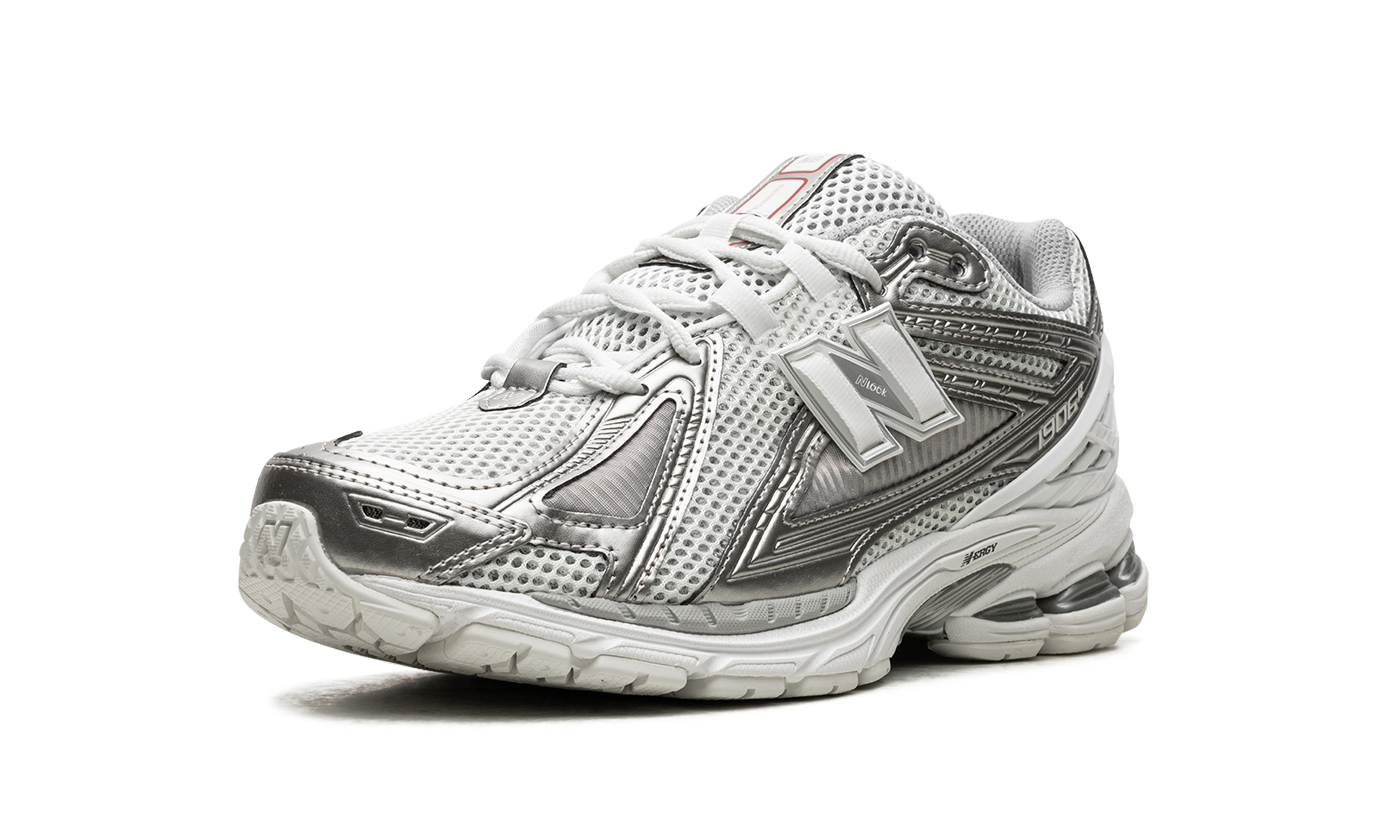 new balance 1906r urbancore silver+M1906RCB+left diagnol single view