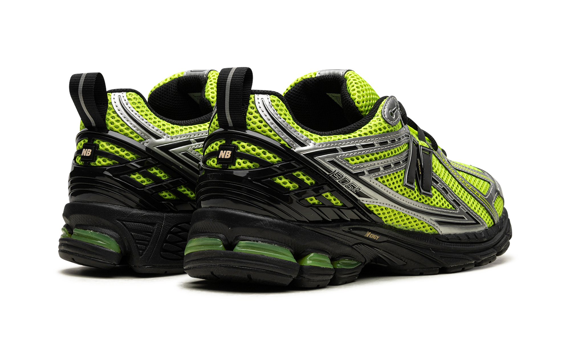 new balance 1906r volt black+M1906RCG+diagnol right behind view