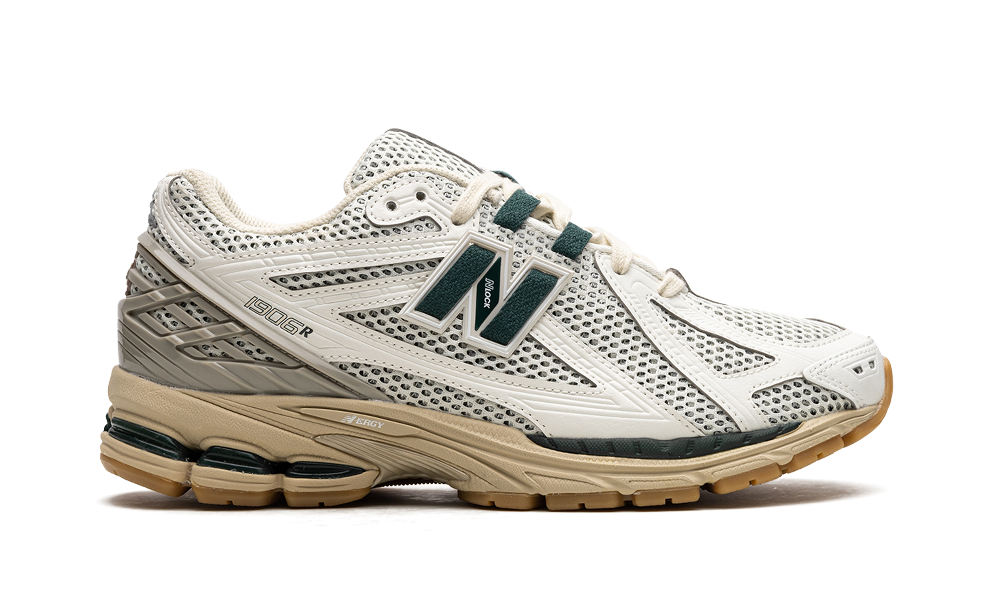 new balance 1906r white green cream+M1906RQ+right view