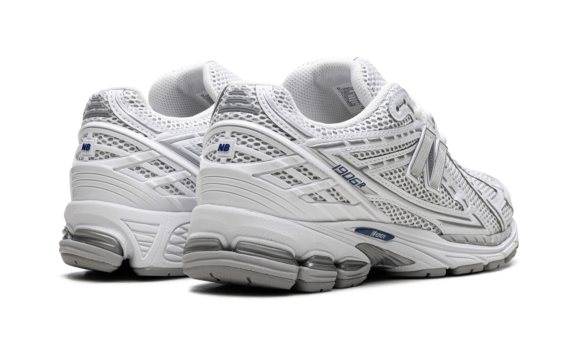 new balance 1906r white team royal+U1906RCA+diagnol right behind view