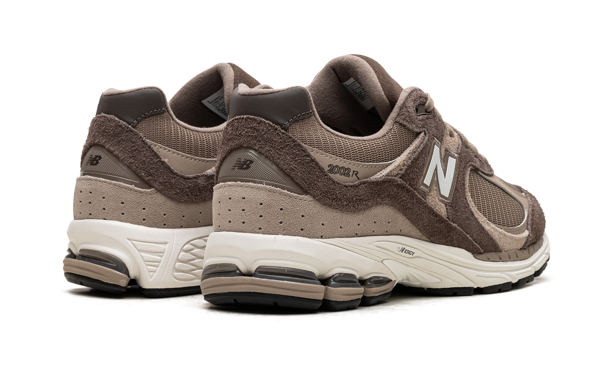 new balance 2002r asos exclusive brown+M2002RAY+diagnol right behind view