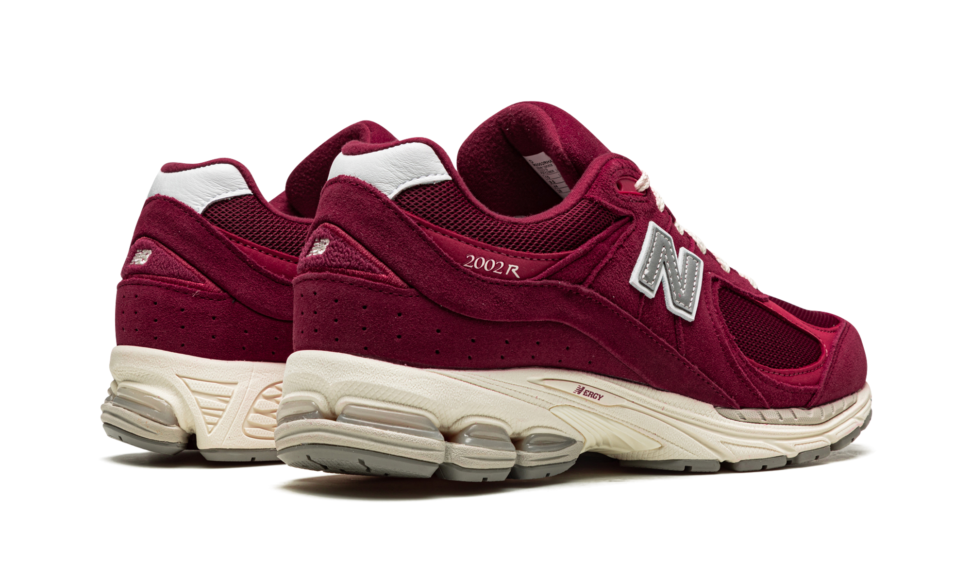 new balance 2002r bordeaux+M2002RHA+diagnol right behind view