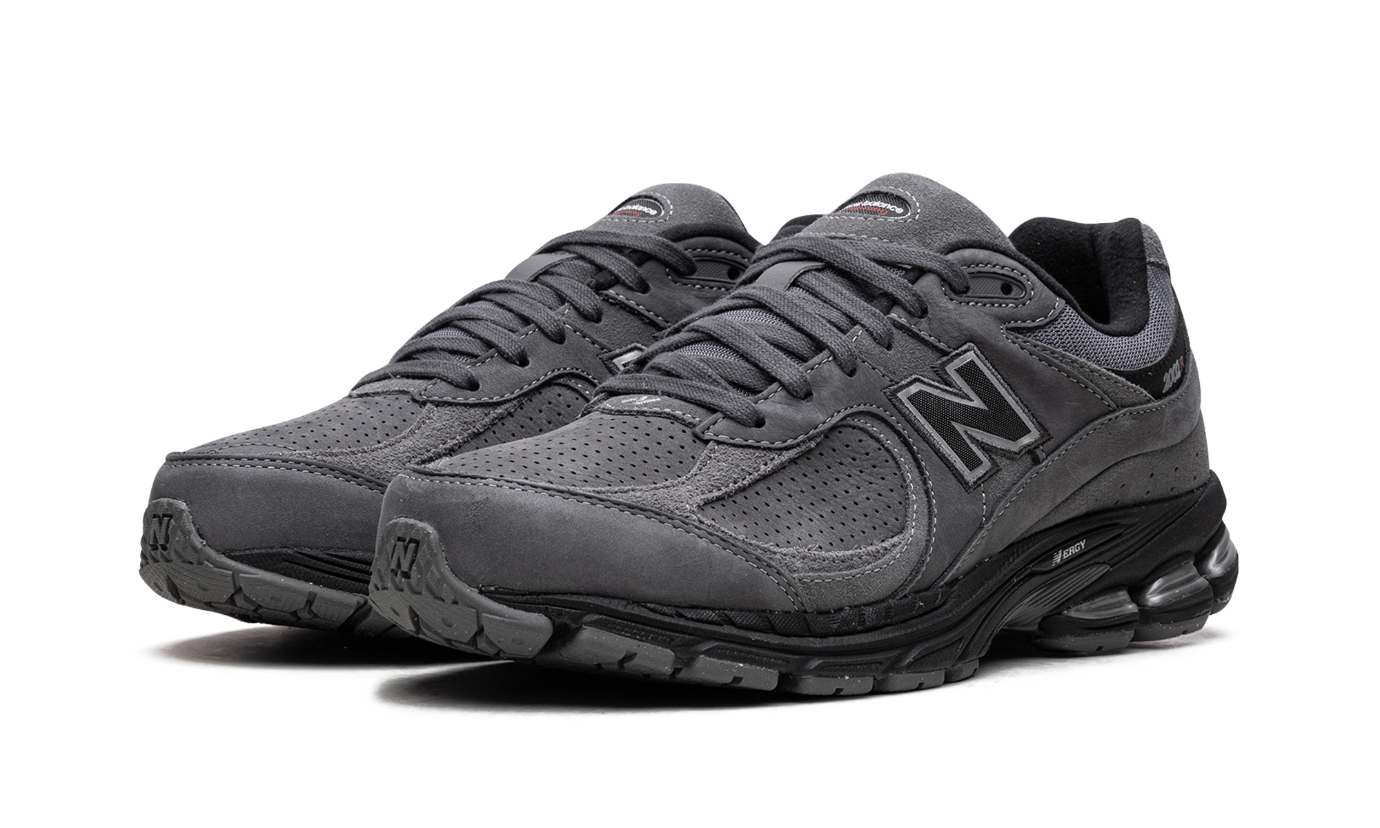 new balance 2002r castlerock black+M2002REH+diagnol left view