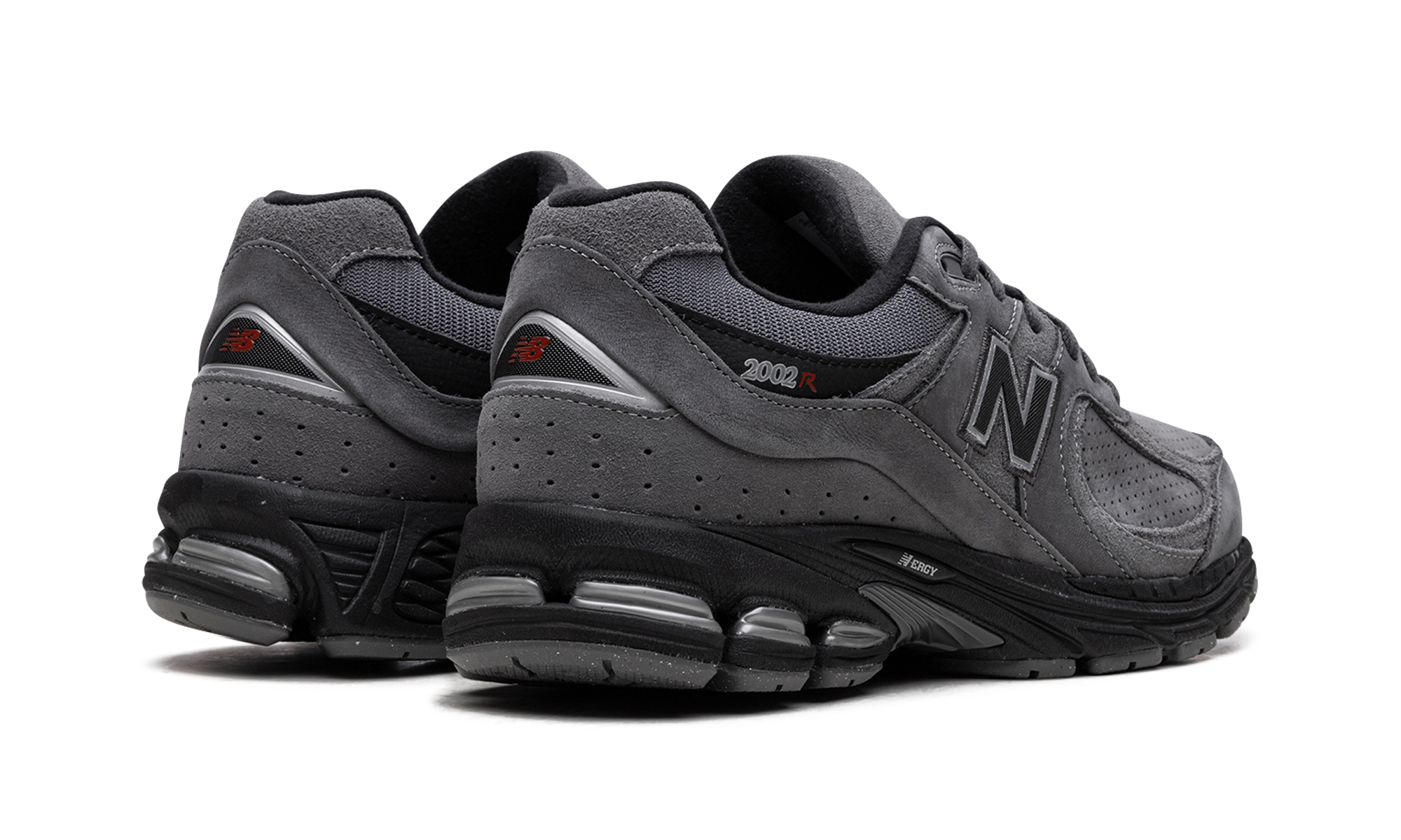 new balance 2002r castlerock black+M2002REH+diagnol right behind view