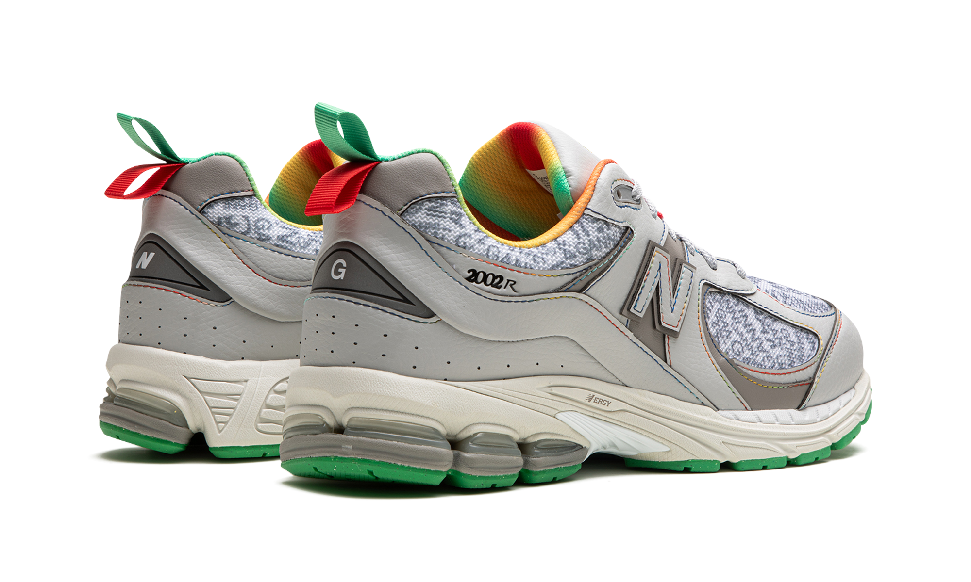 new balance 2002r ganni rain cloud+M2002RGD+diagnol right behind view