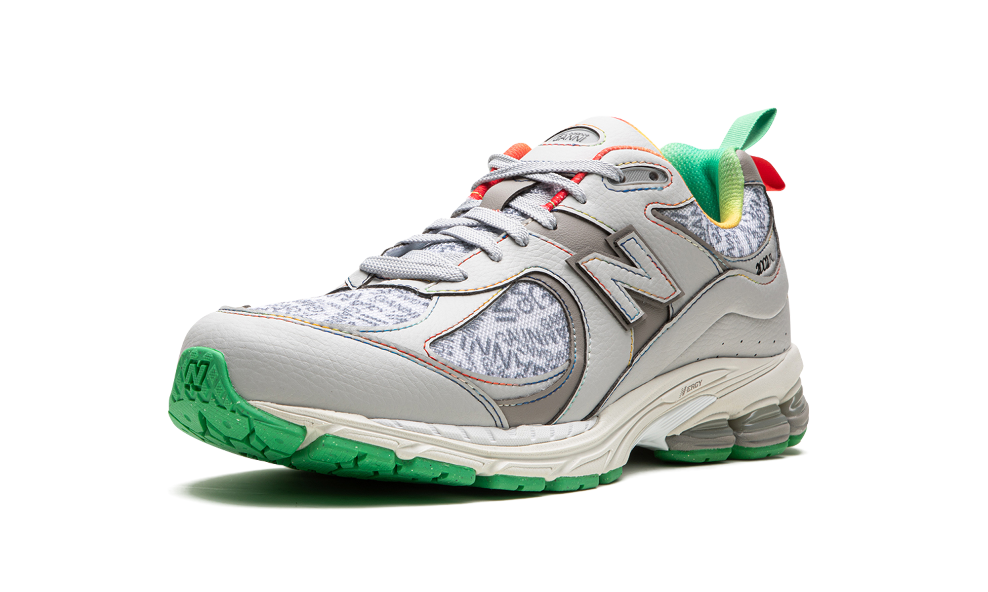 new balance 2002r ganni rain cloud+M2002RGD+left diagnol single view