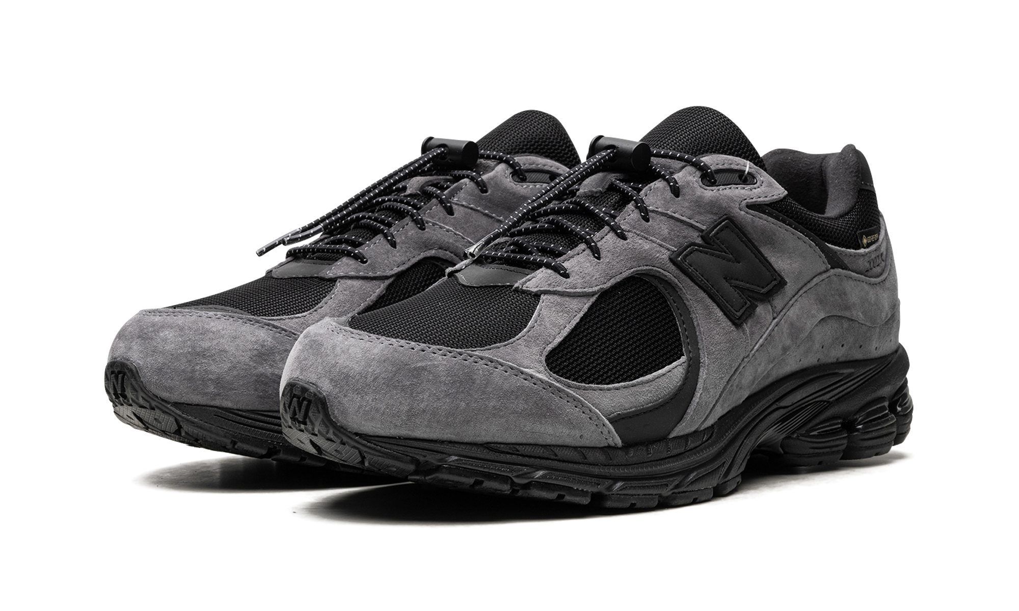 new balance 2002r gore tex jjjjound charcoal+M2002RXZ+diagnol left view