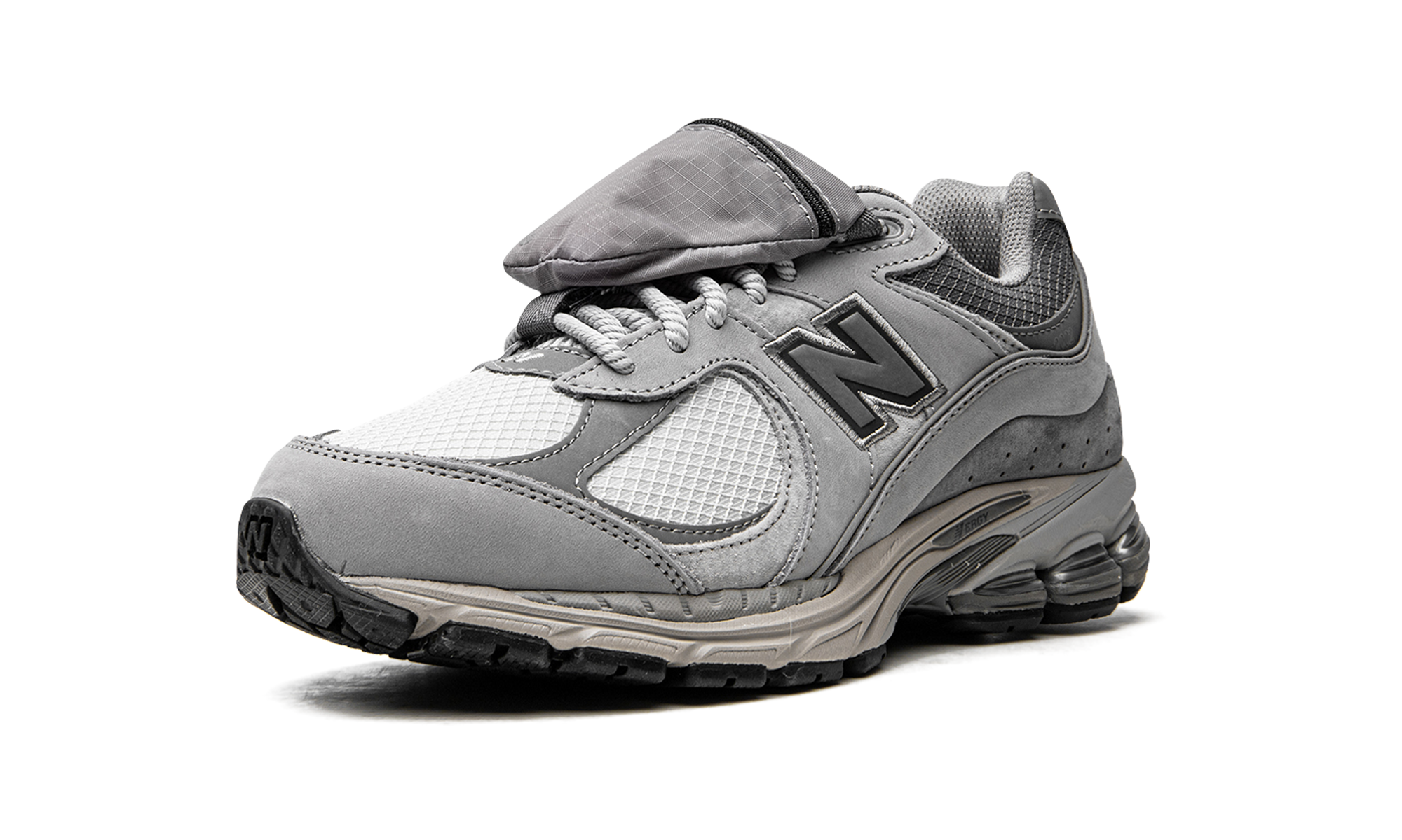 new balance 2002r grey pocket+M2002RVC+left diagnol single view