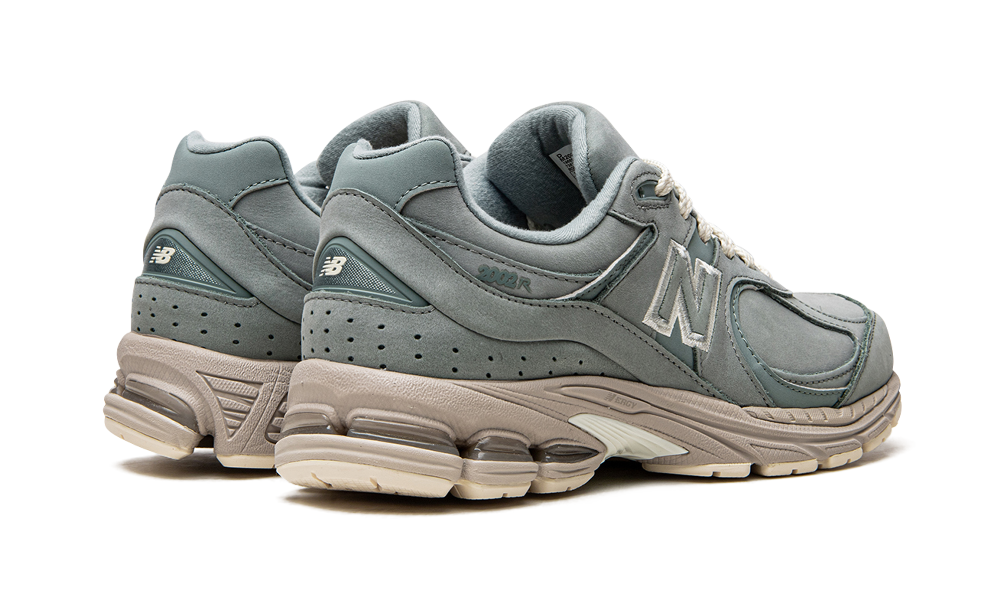 new balance 2002r kith pistachio+M2002RK1+diagnol right behind view