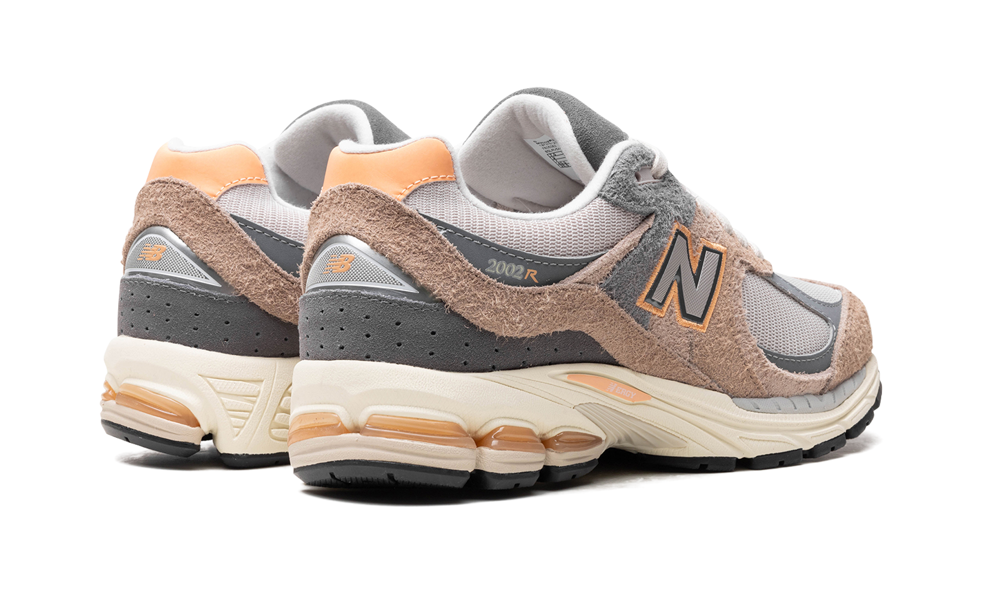 new balance 2002r mushroom hazy peach+M2002REJ+diagnol right behind view