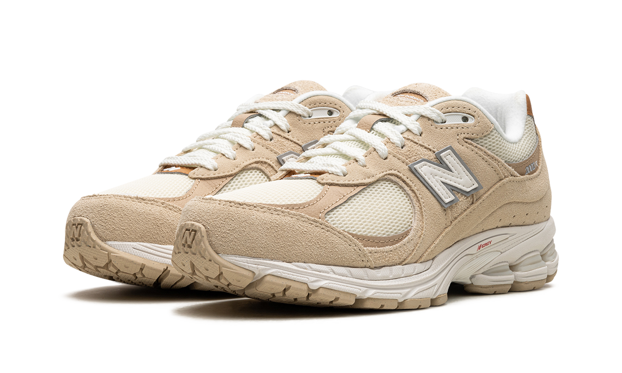 new balance 2002r sandstone+M2002RSC+diagnol left view