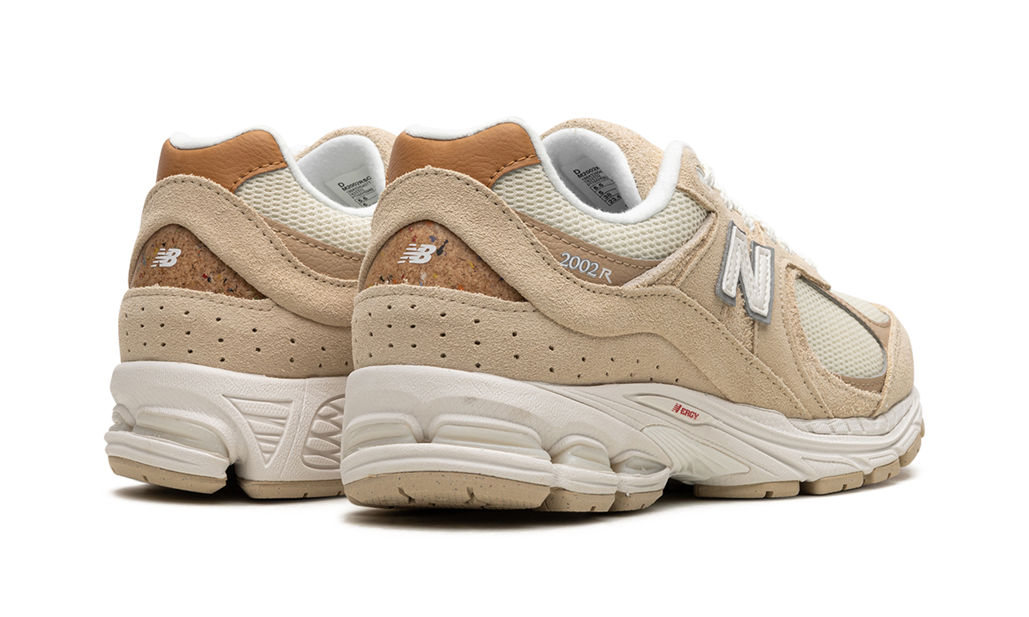 new balance 2002r sandstone+M2002RSC+diagnol right behind view