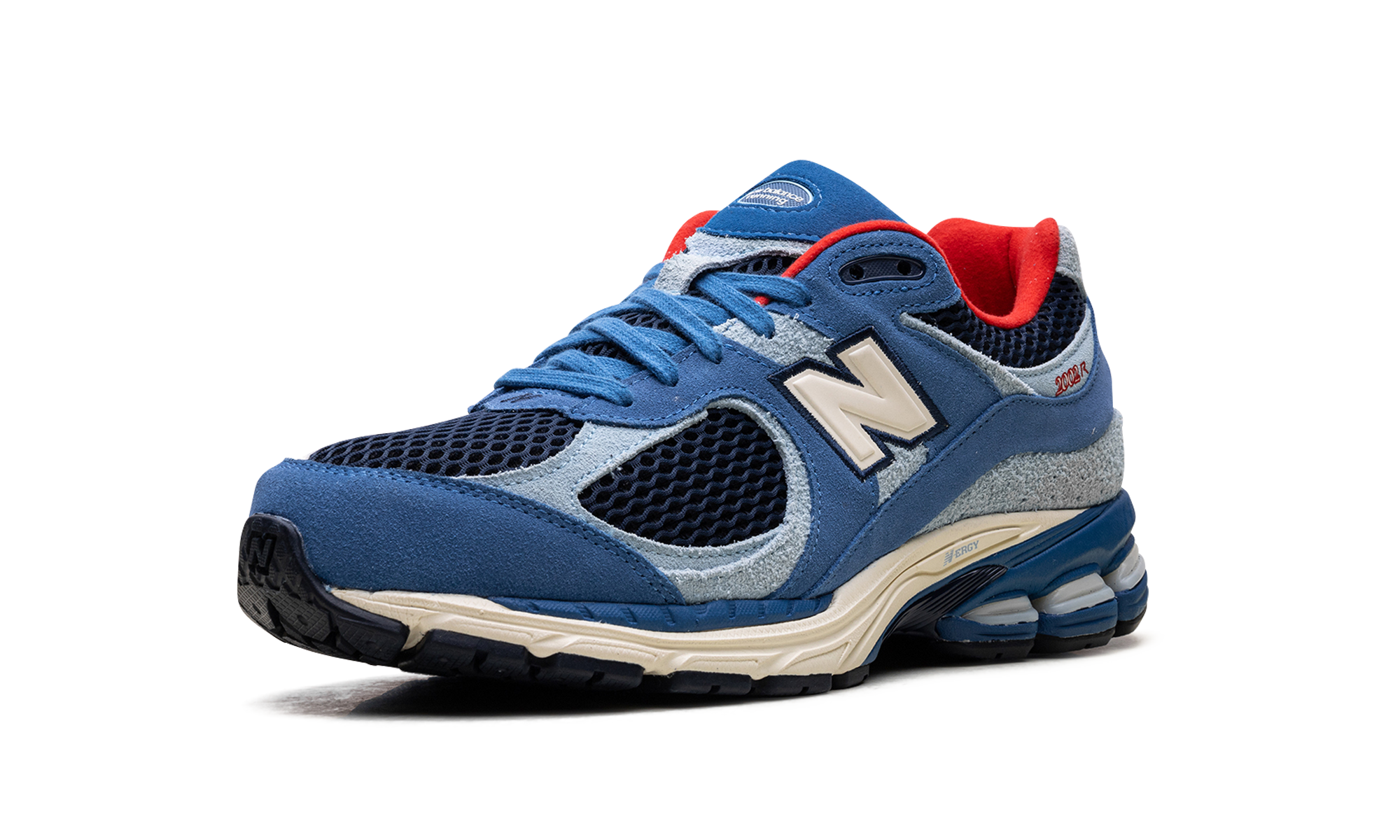 new balance 2002r shoe palace volcanic rocks blue+M2002RRM+left diagnol single view