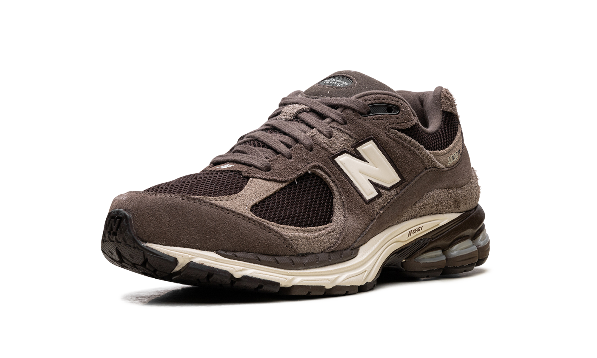 new balance 2002r shoe palace volcanic rocks brown+M2002RGM+left diagnol single view