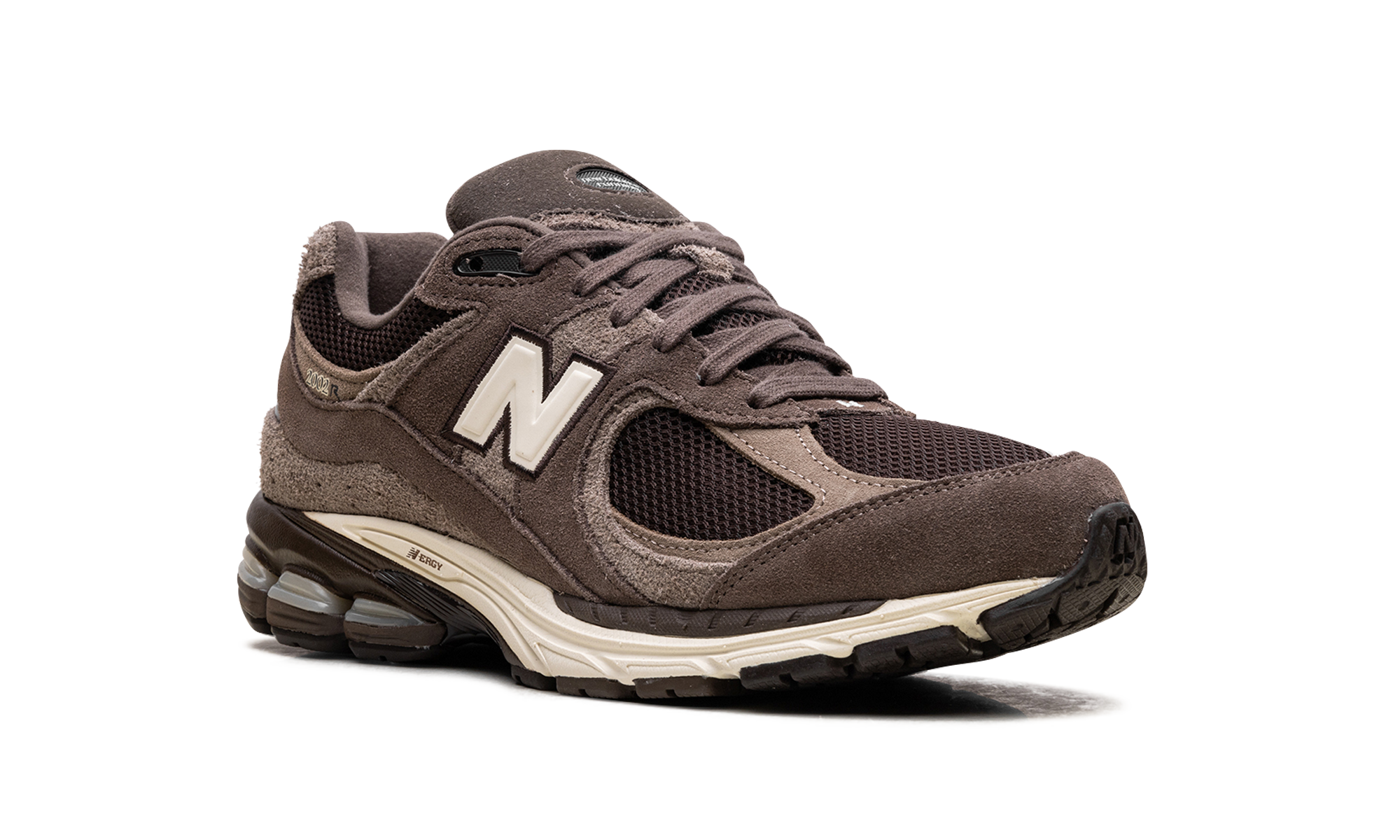 new balance 2002r shoe palace volcanic rocks brown+M2002RGM+diagnol right view