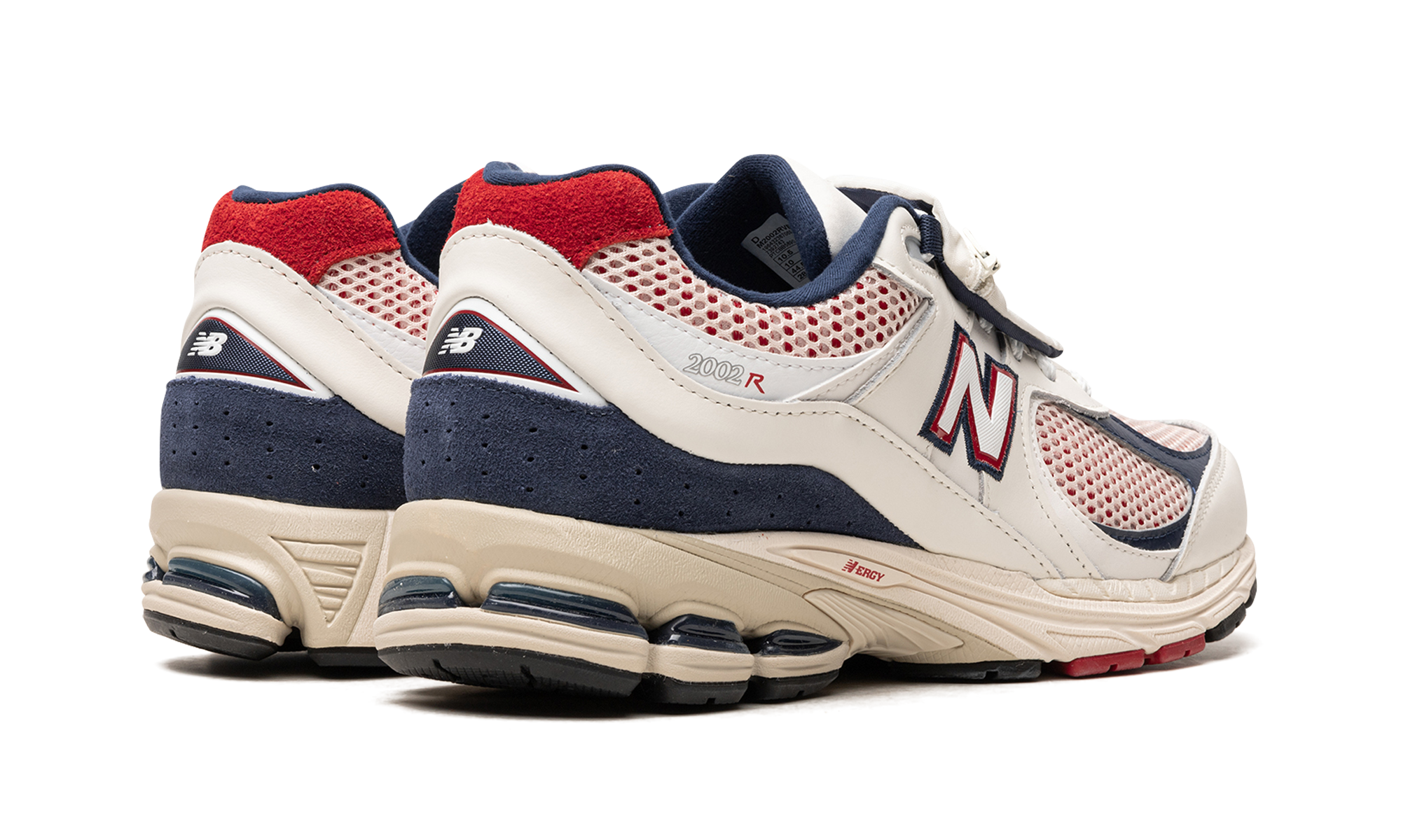 new balance 2002r team red navy pouch+M2002RVE+diagnol right behind view