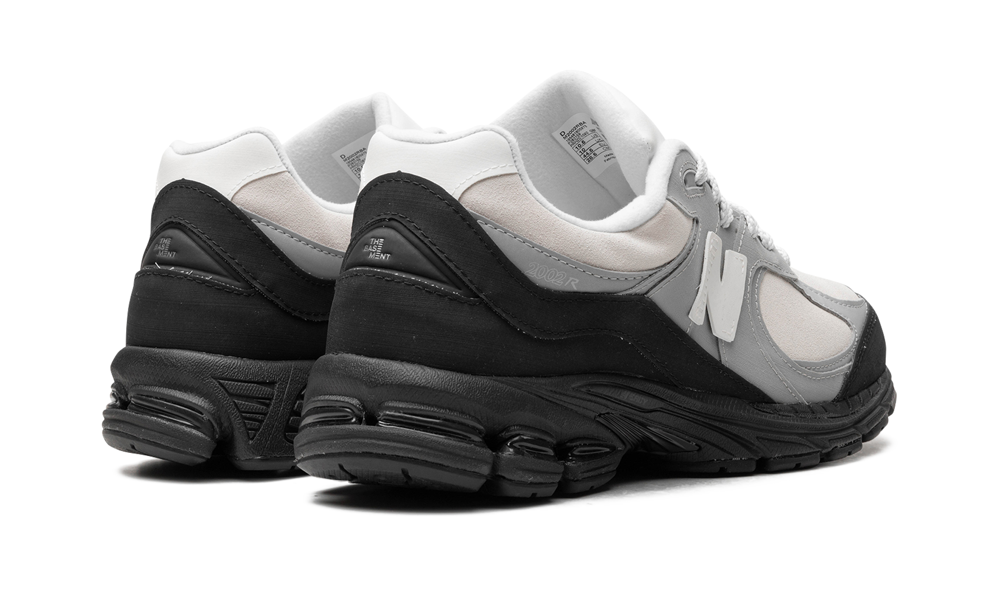 new balance 2002r the basement stone grey+M2002RBA+diagnol right behind view